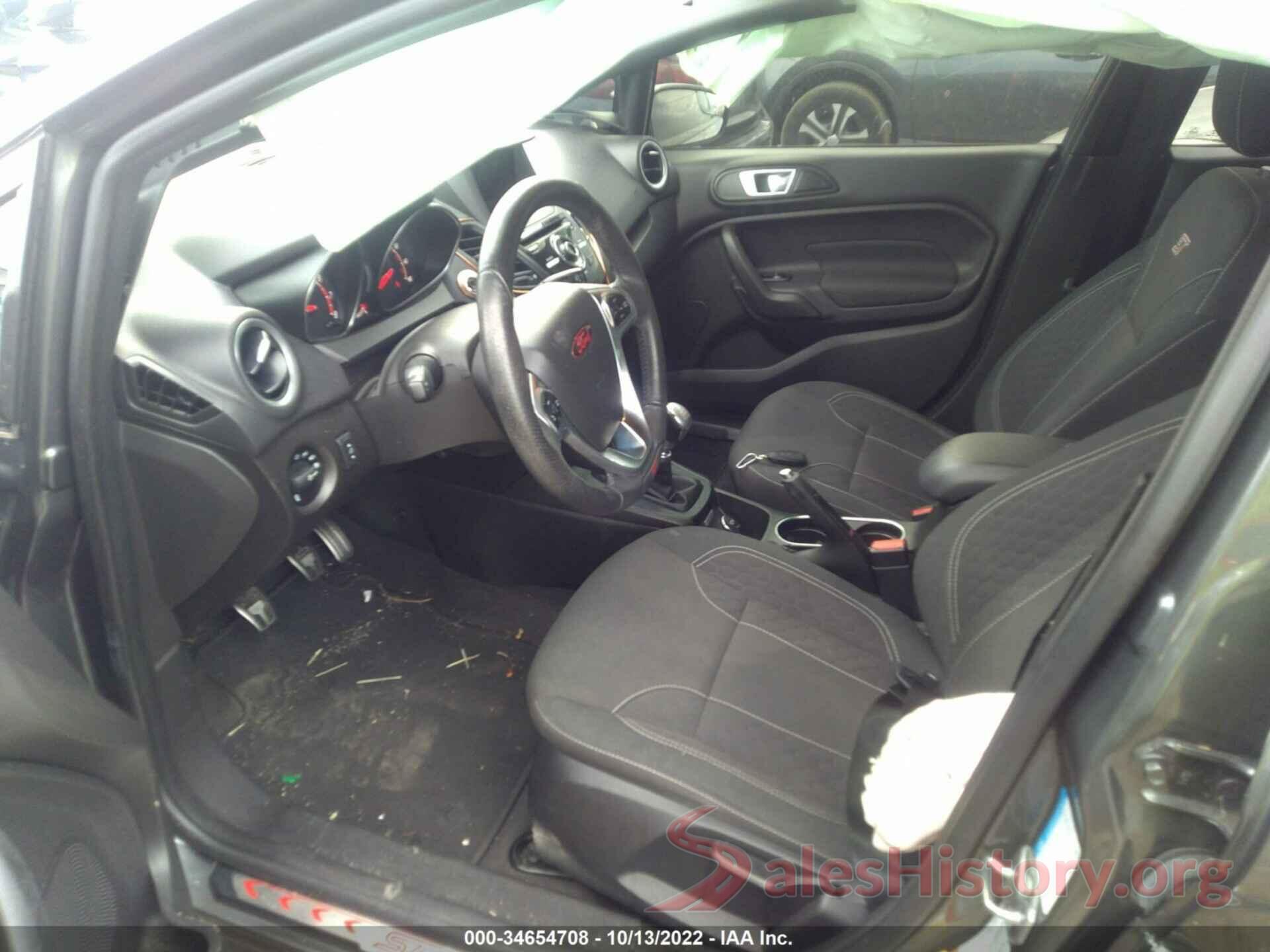 3FADP4GX5KM141529 2019 FORD FIESTA