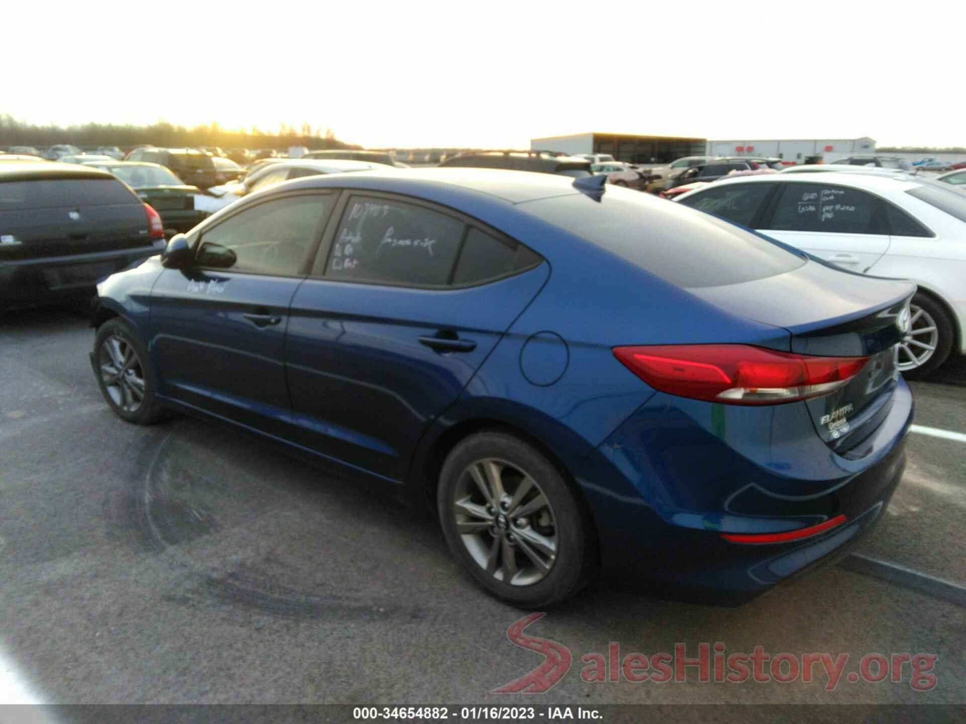 5NPD84LFXJH323820 2018 HYUNDAI ELANTRA