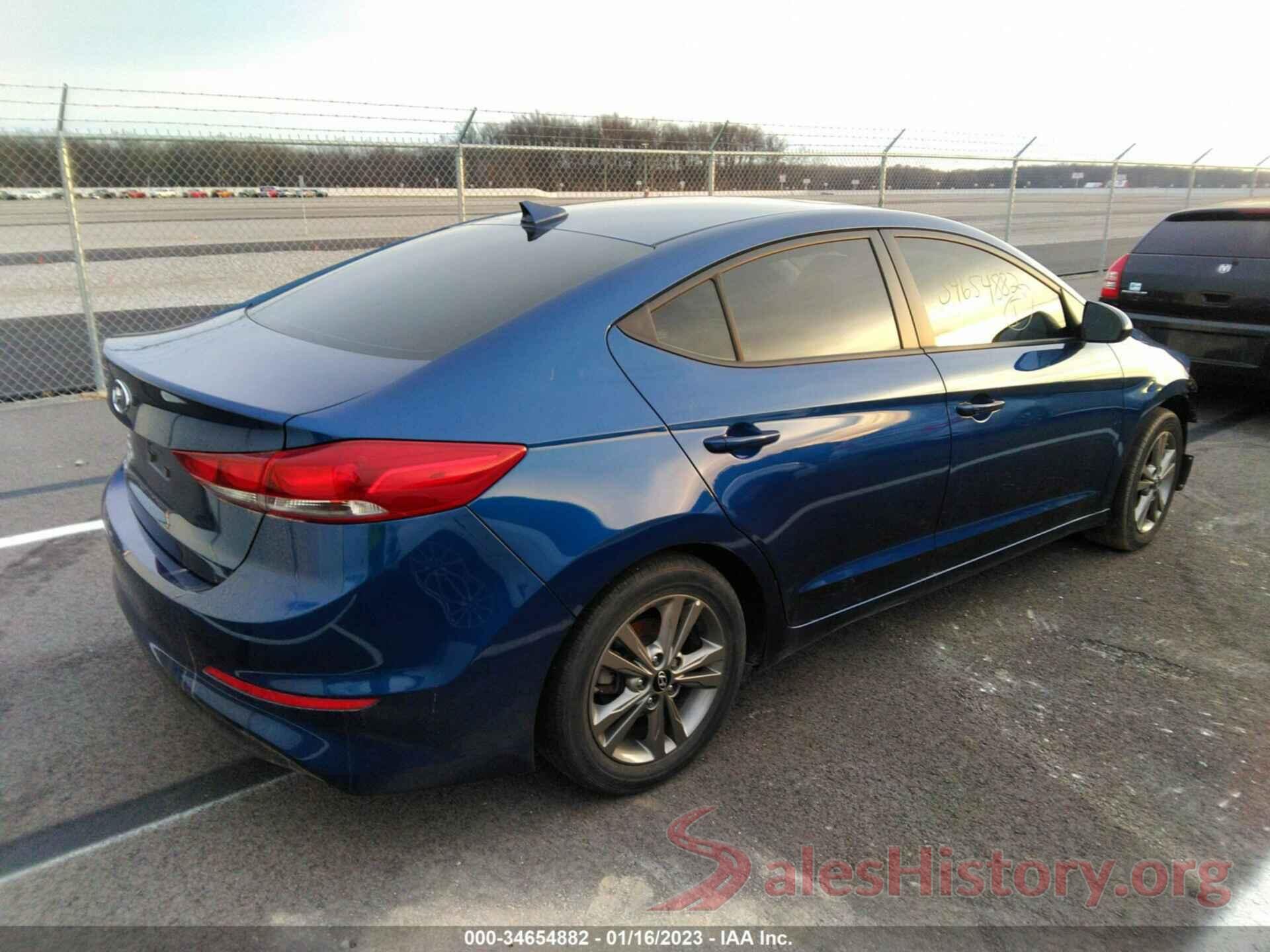 5NPD84LFXJH323820 2018 HYUNDAI ELANTRA