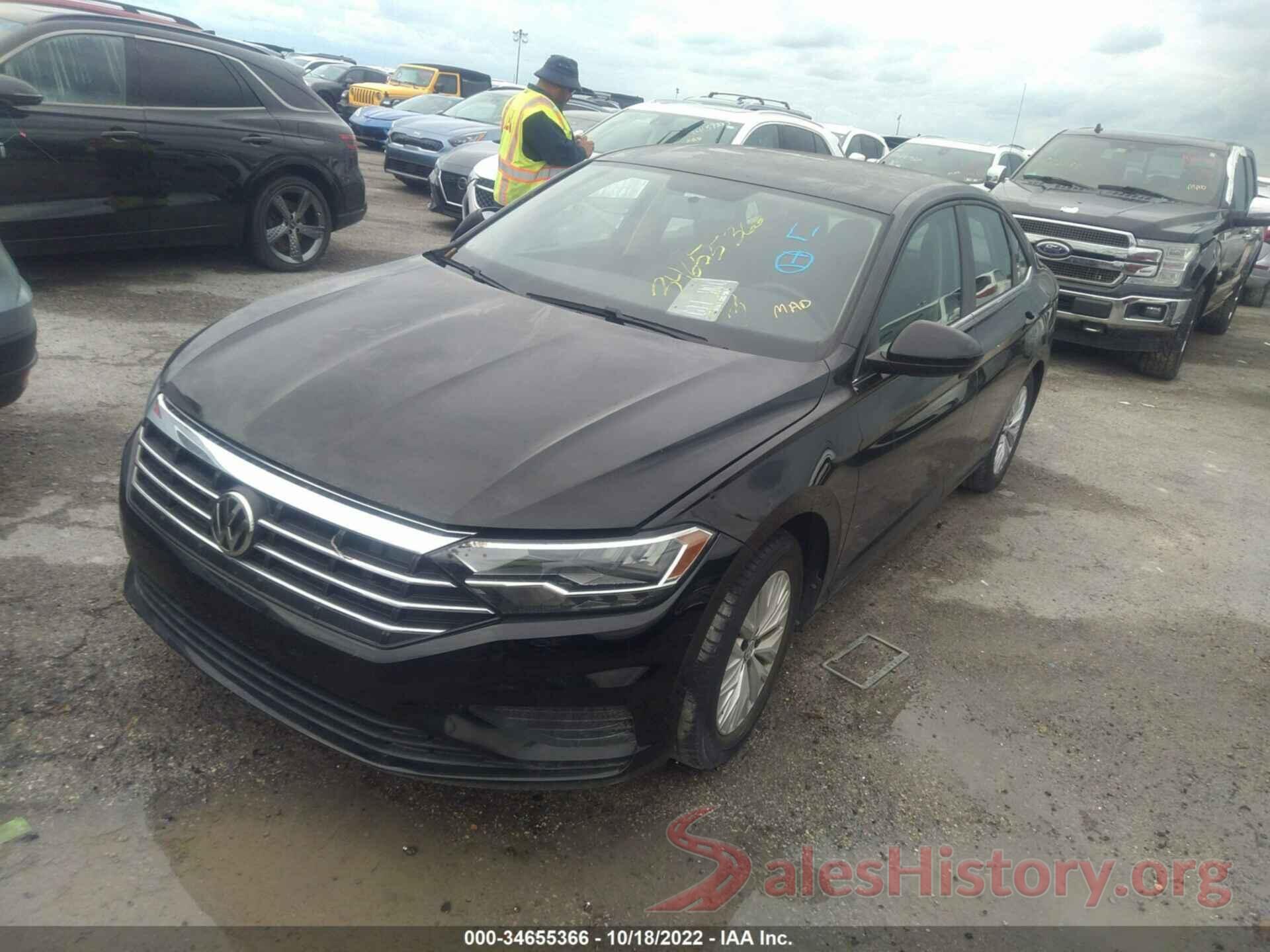 3VWC57BU2KM238923 2019 VOLKSWAGEN JETTA