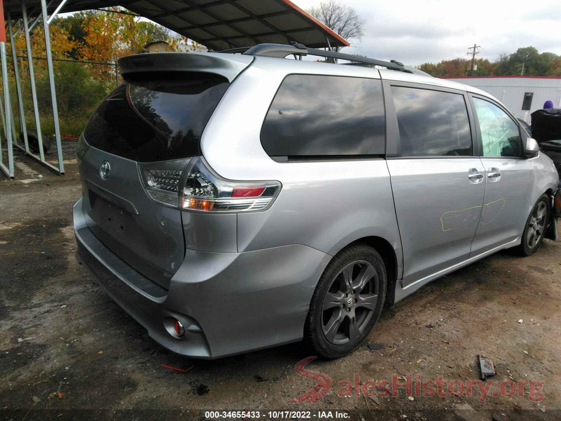 5TDXZ3DC6HS788351 2017 TOYOTA SIENNA