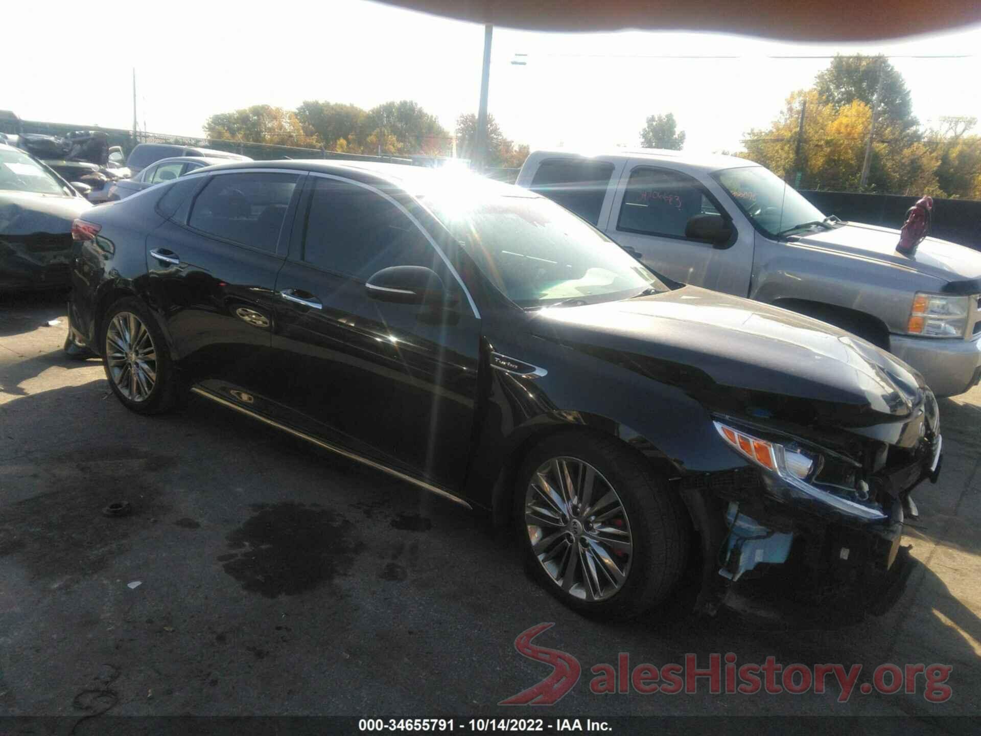 5XXGV4L22GG067129 2016 KIA OPTIMA