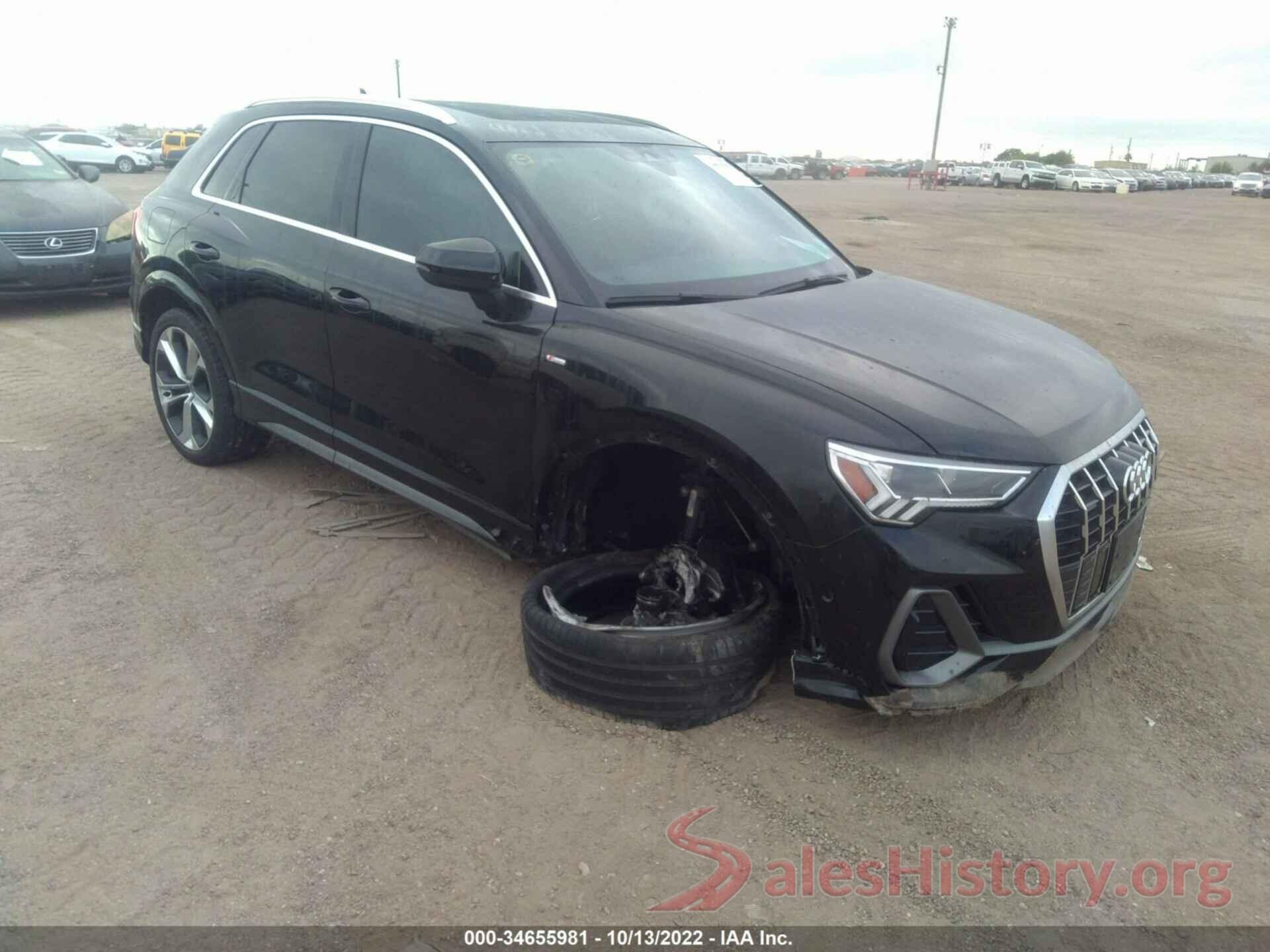 WA1EECF39M1132890 2021 AUDI Q3