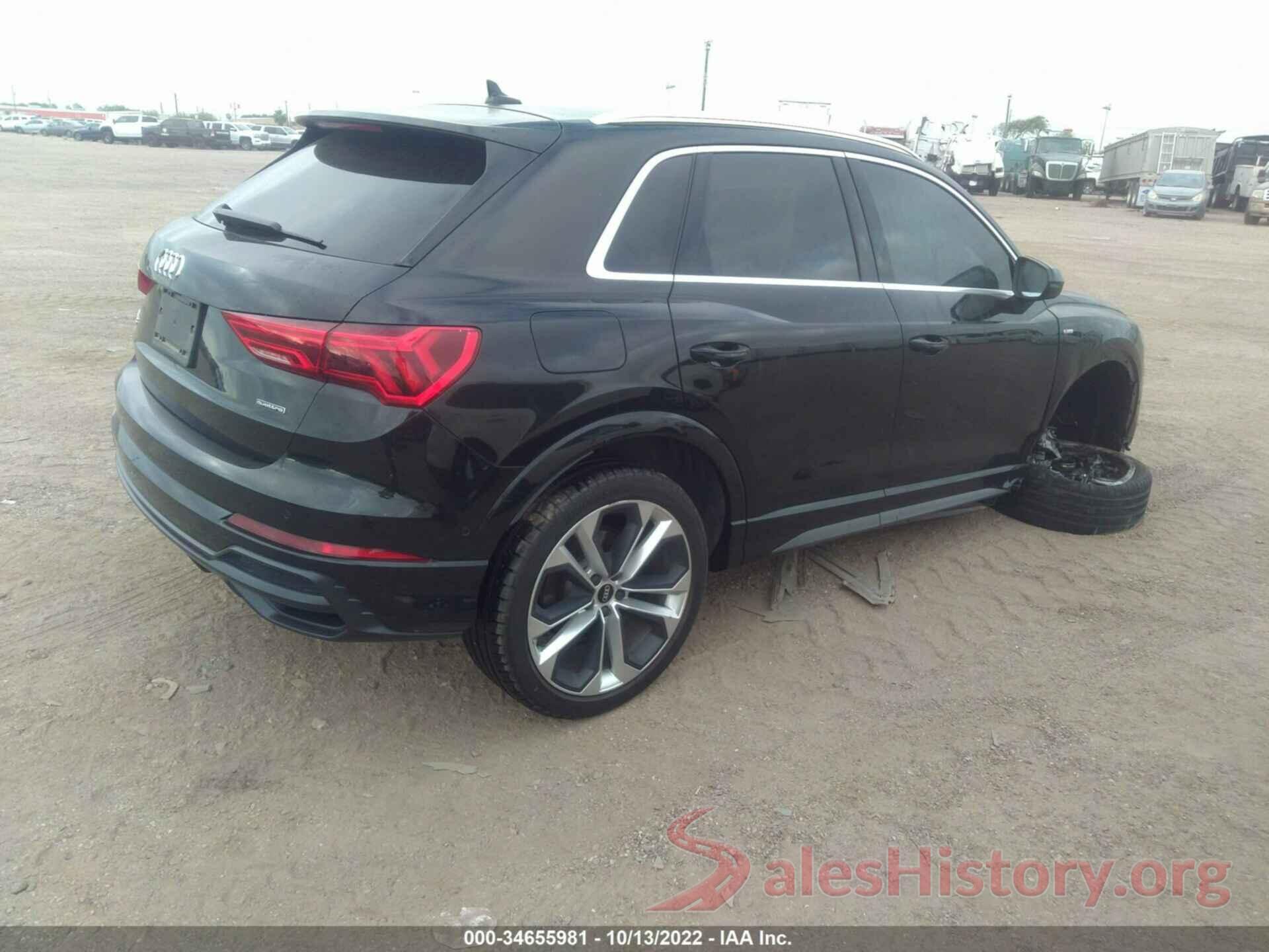 WA1EECF39M1132890 2021 AUDI Q3