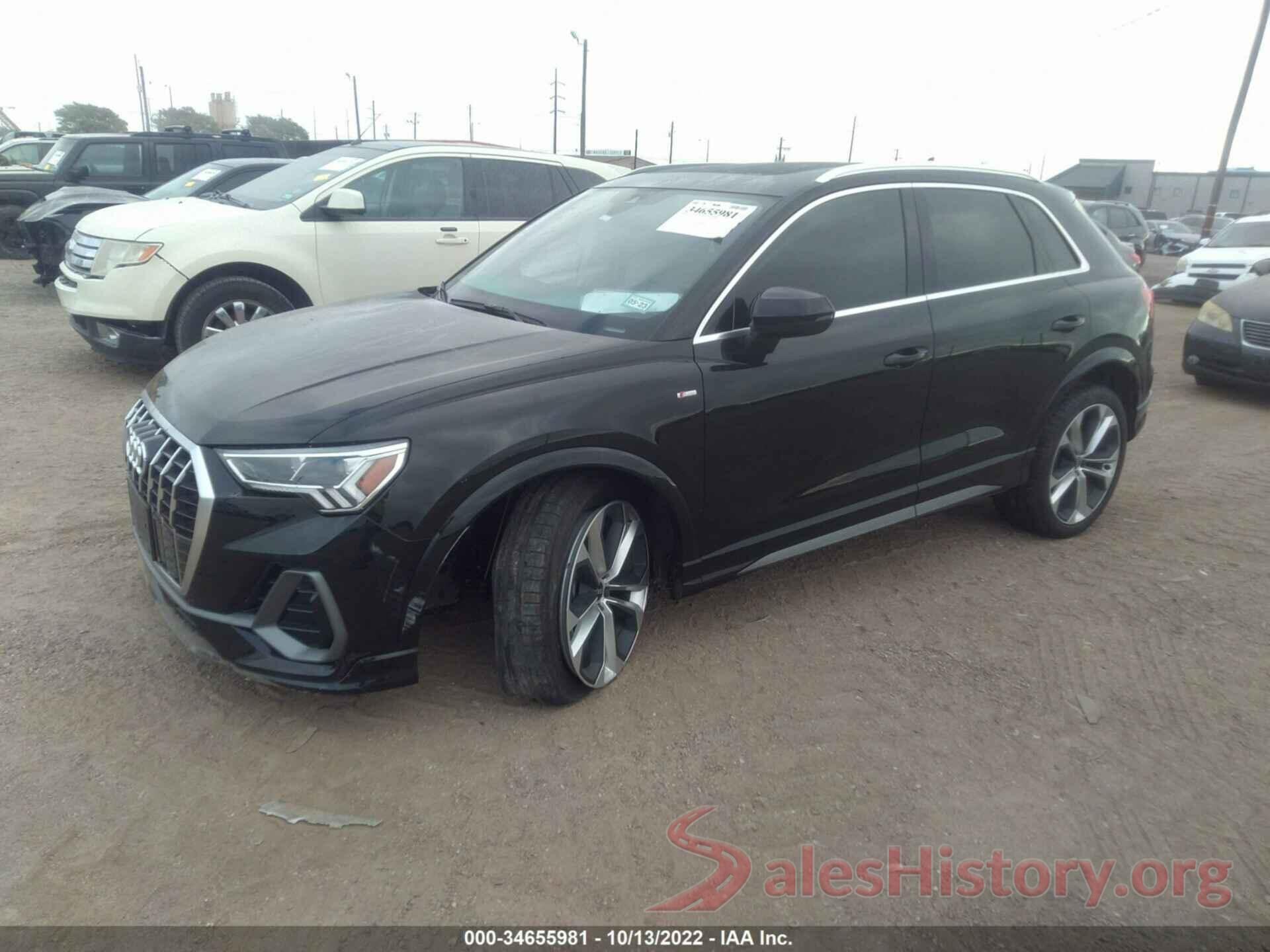 WA1EECF39M1132890 2021 AUDI Q3