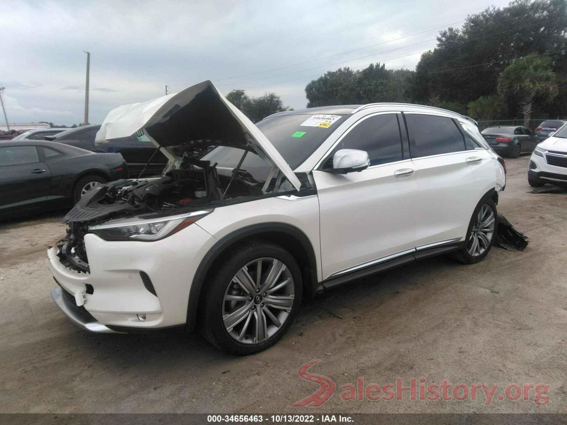 3PCAJ5CA5MF119477 2021 INFINITI QX50