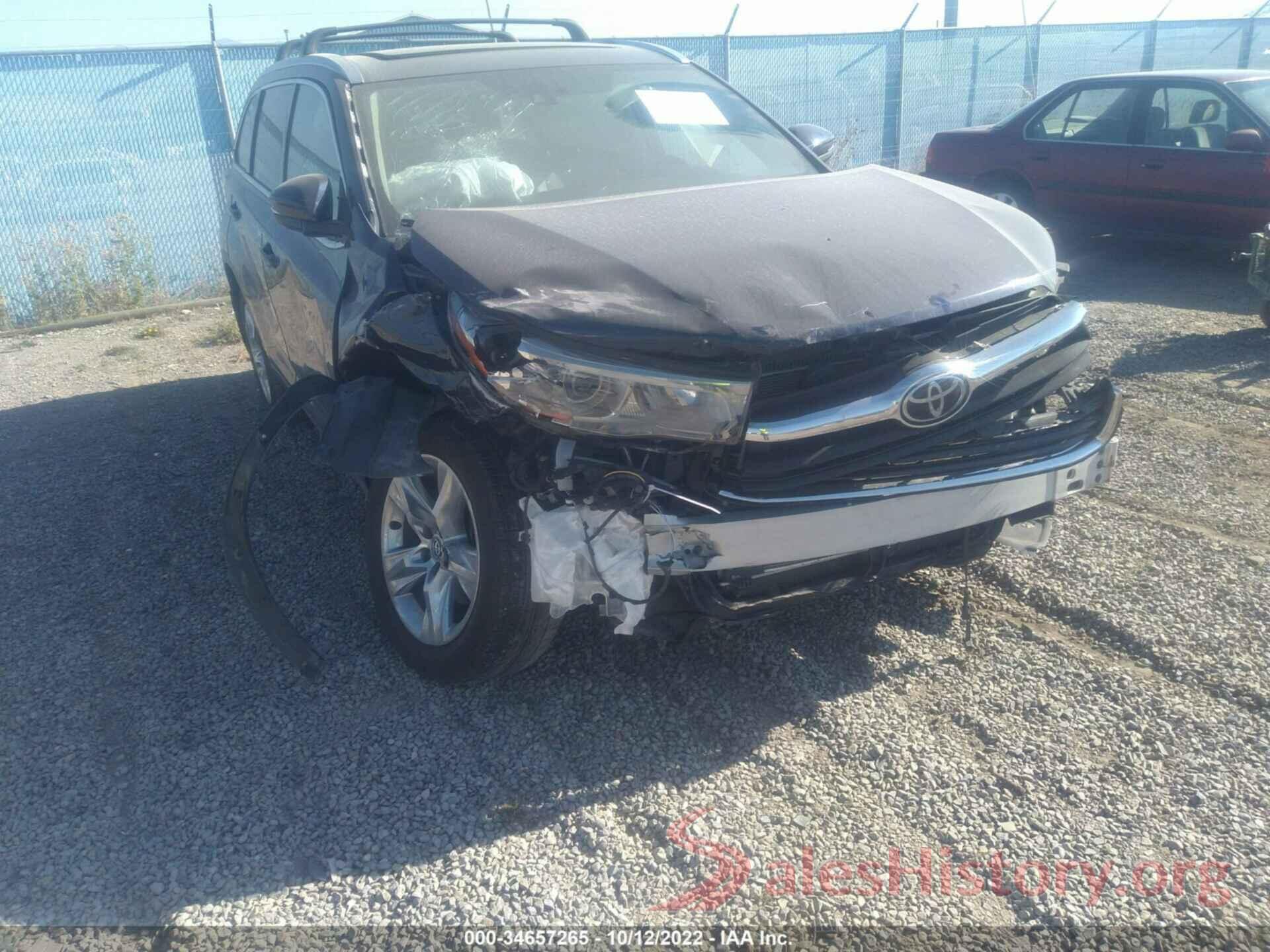 5TDDKRFH4GS310687 2016 TOYOTA HIGHLANDER