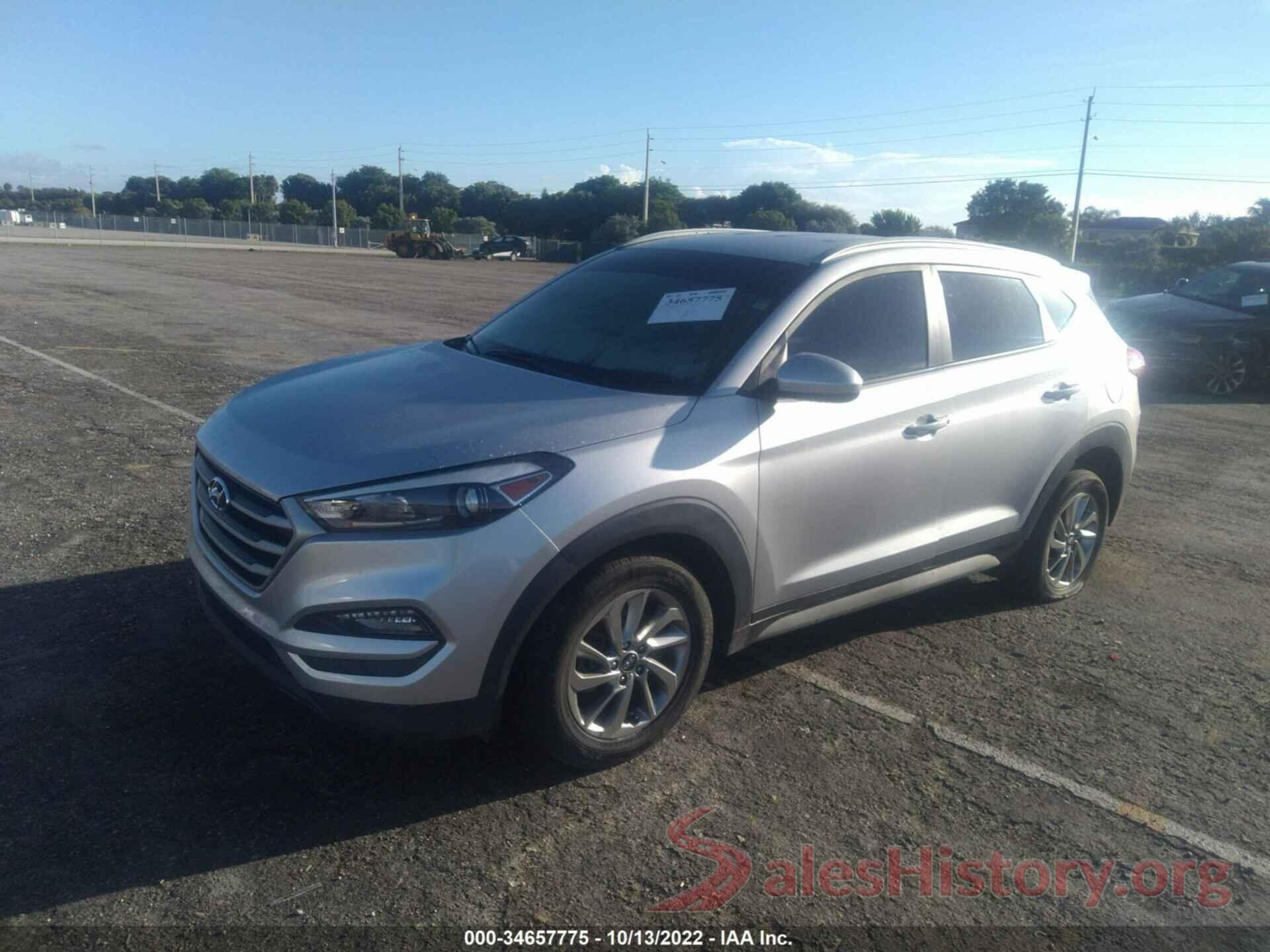 KM8J33A47JU712705 2018 HYUNDAI TUCSON