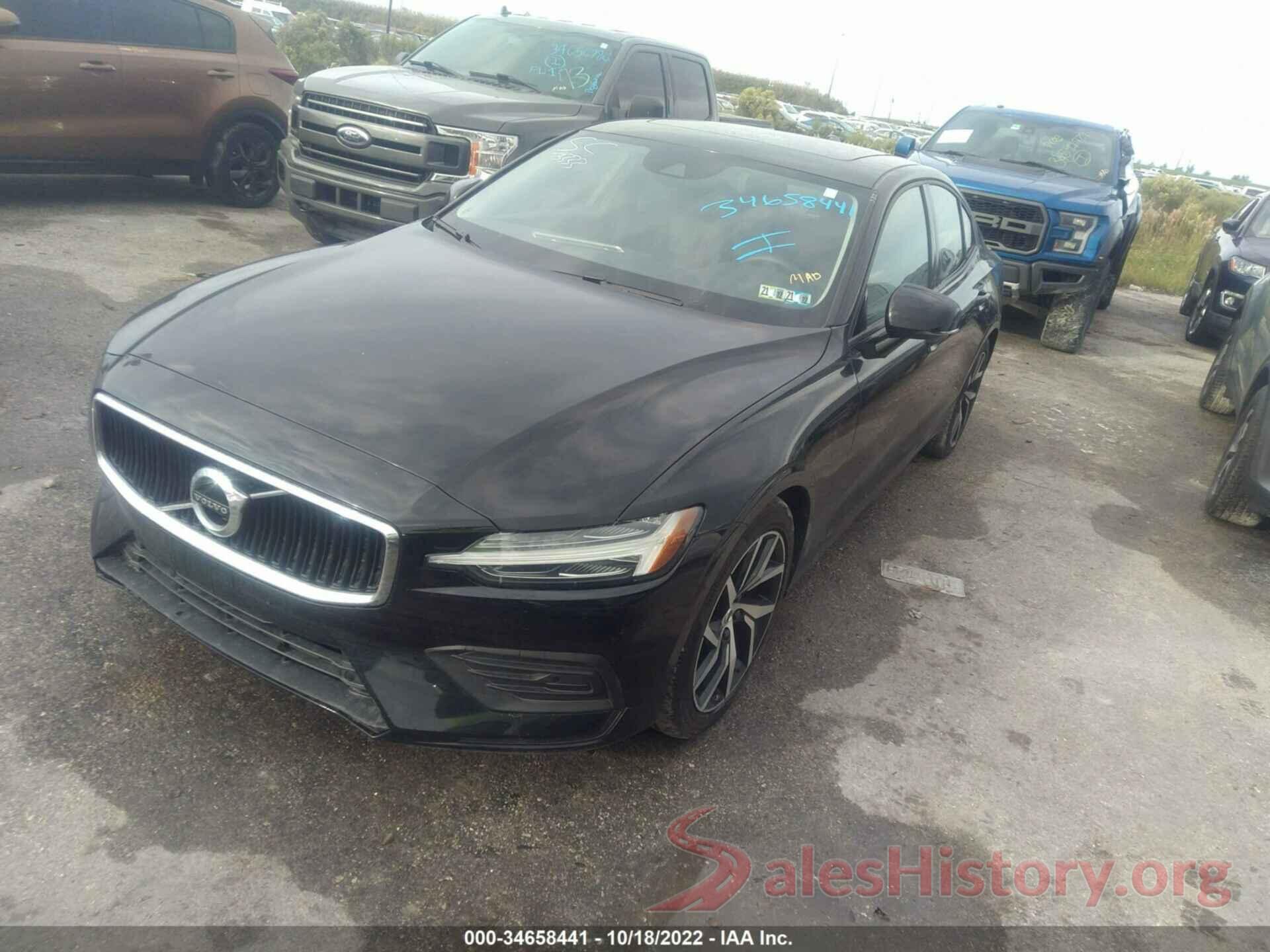 7JRA22TK1KG003234 2019 VOLVO S60