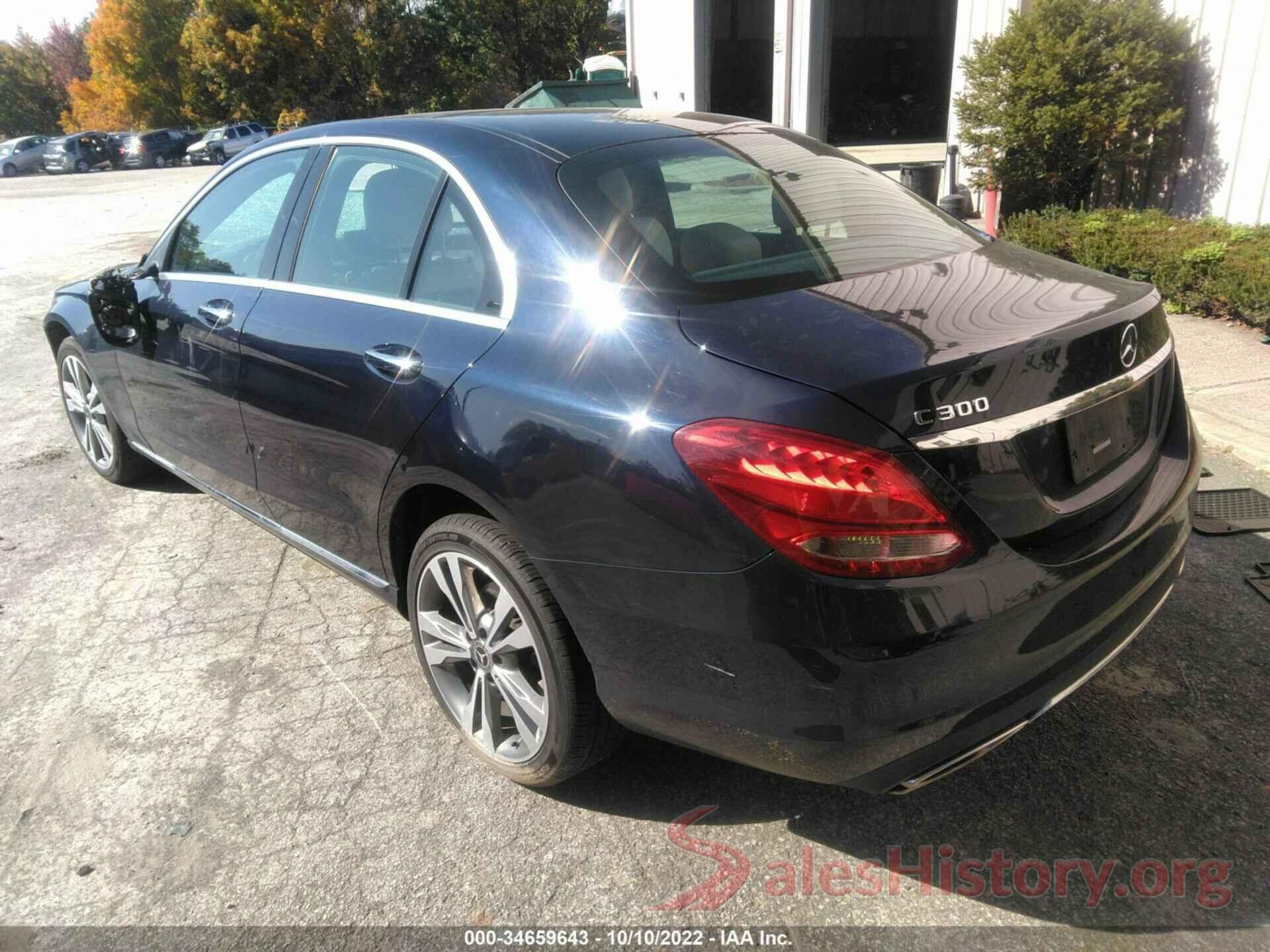 WDDWF4KB5JR390076 2018 MERCEDES-BENZ C-CLASS