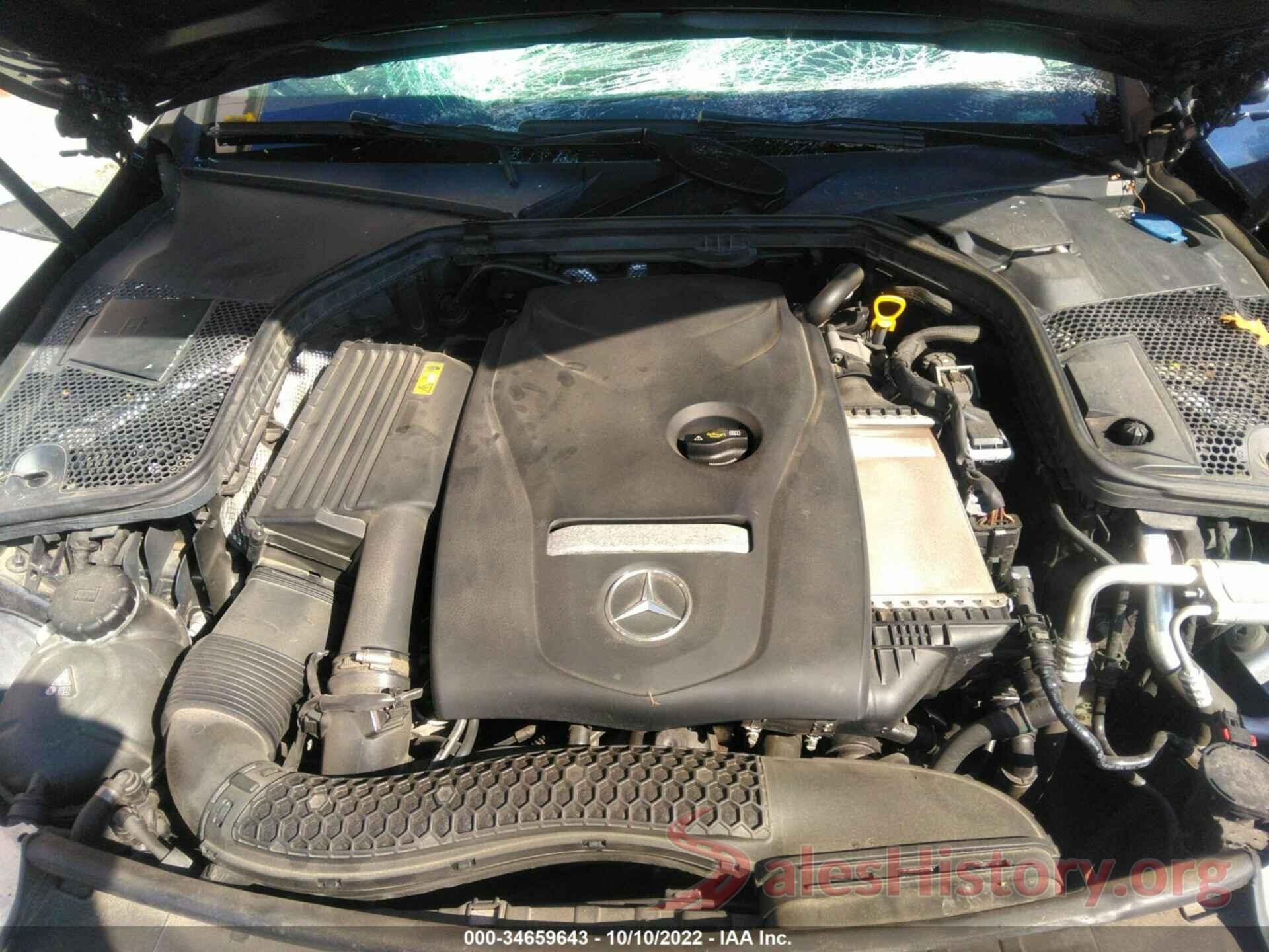 WDDWF4KB5JR390076 2018 MERCEDES-BENZ C-CLASS