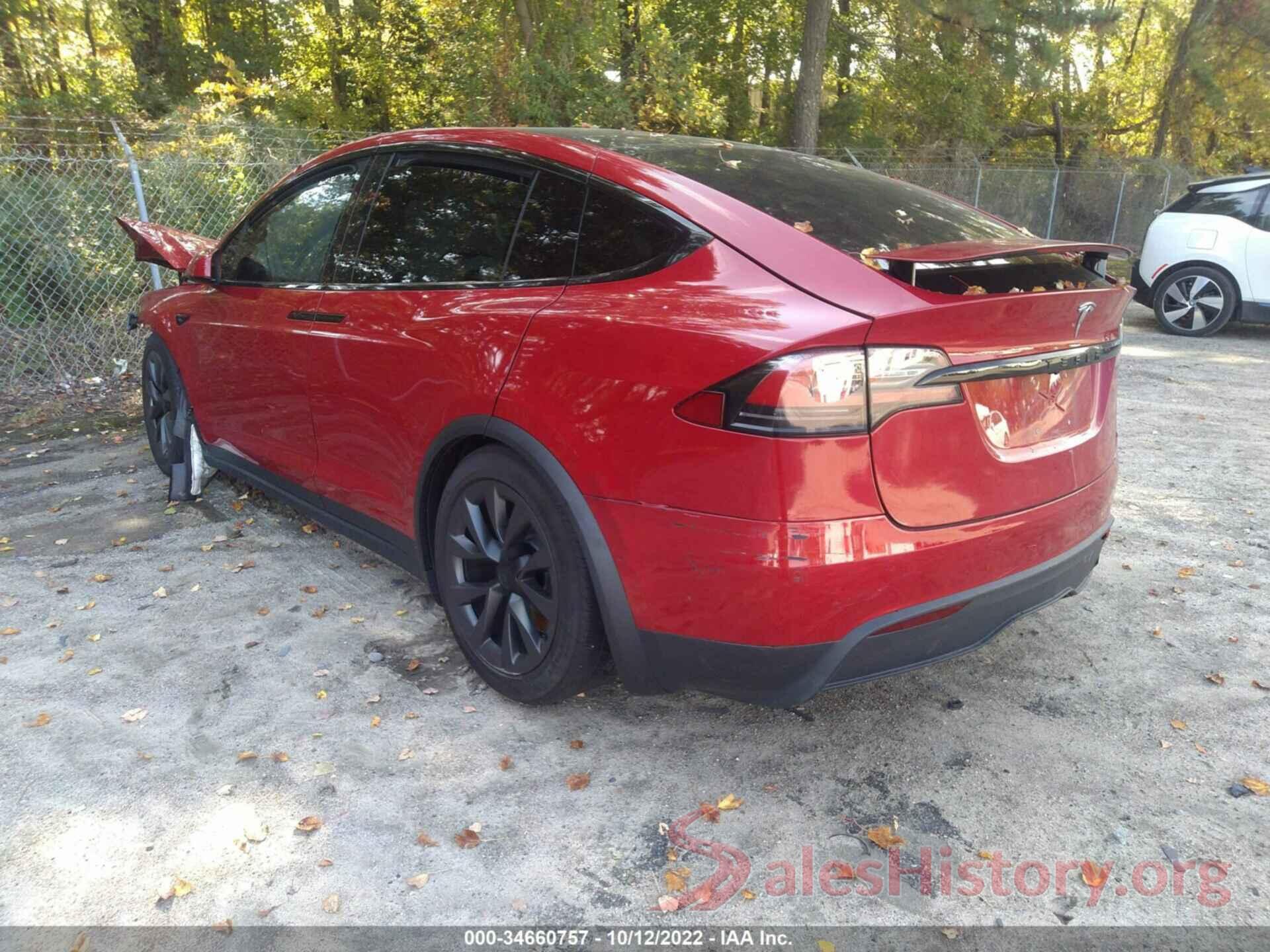 7SAXCBE56NF327097 2022 TESLA MODEL X