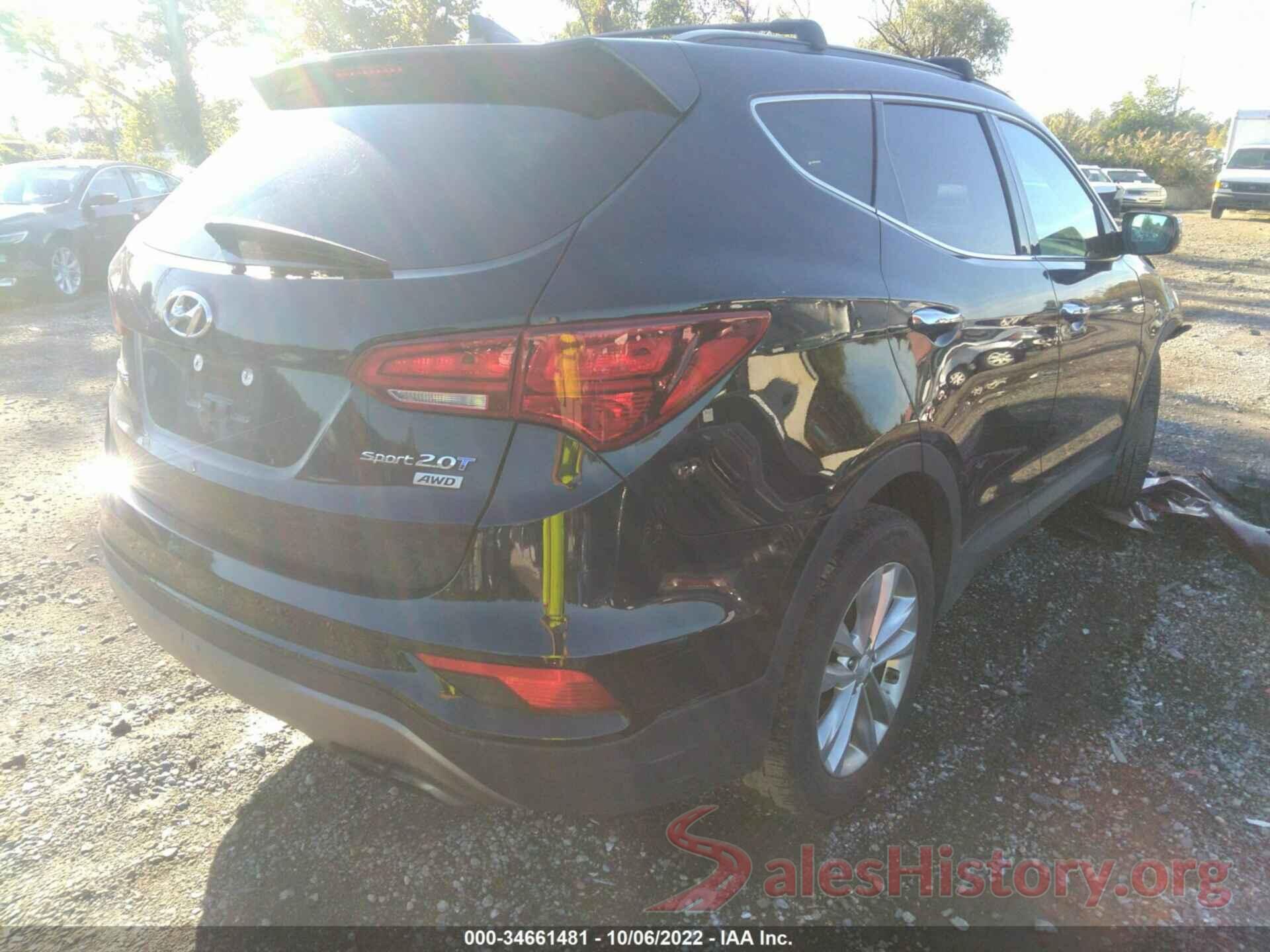 5XYZUDLA1JG535244 2018 HYUNDAI SANTA FE SPORT