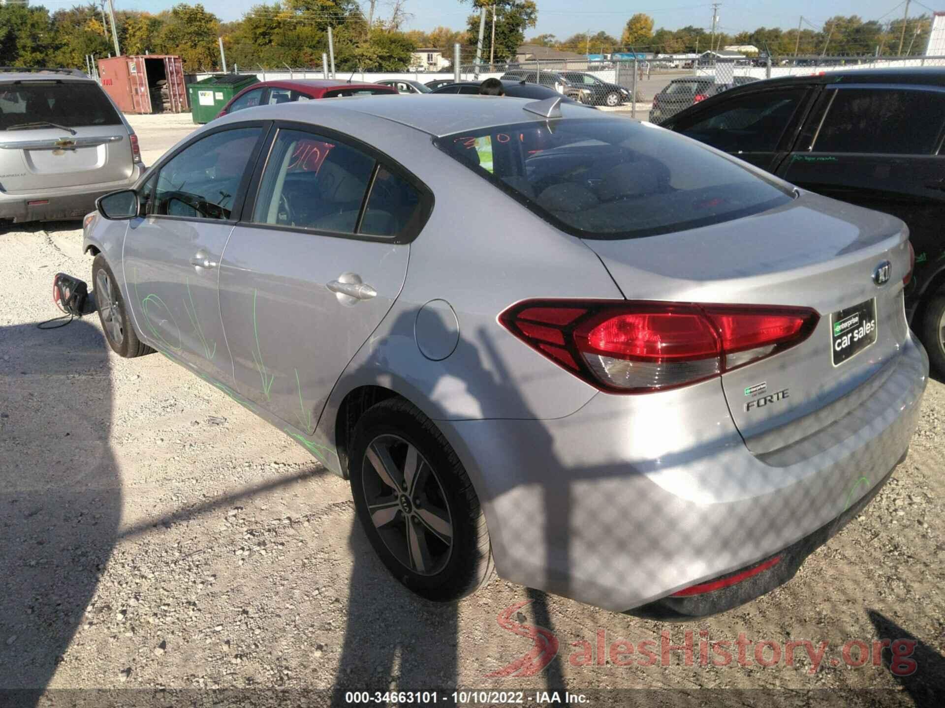 3KPFL4A74JE202868 2018 KIA FORTE