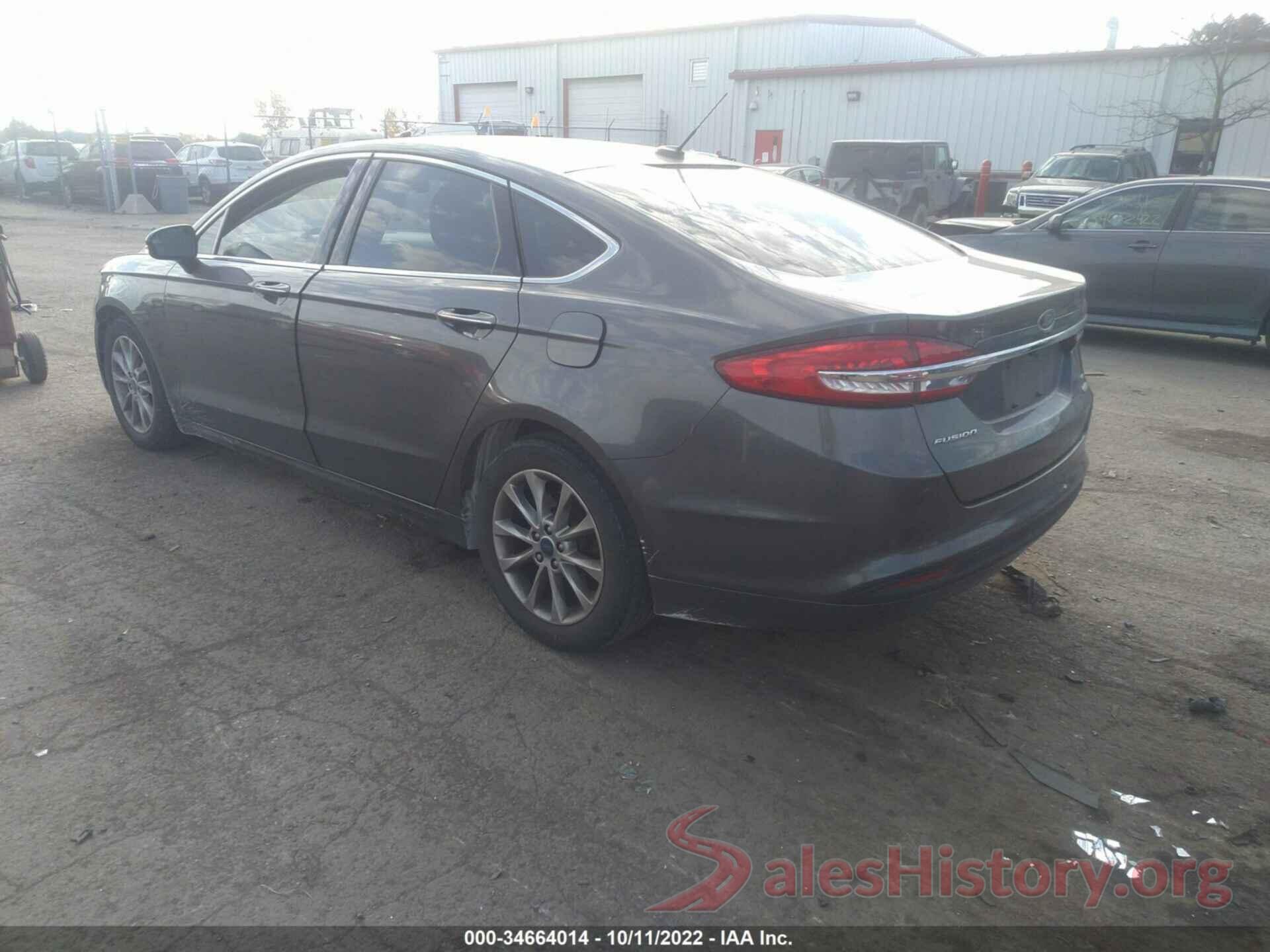 3FA6P0HD1HR272667 2017 FORD FUSION