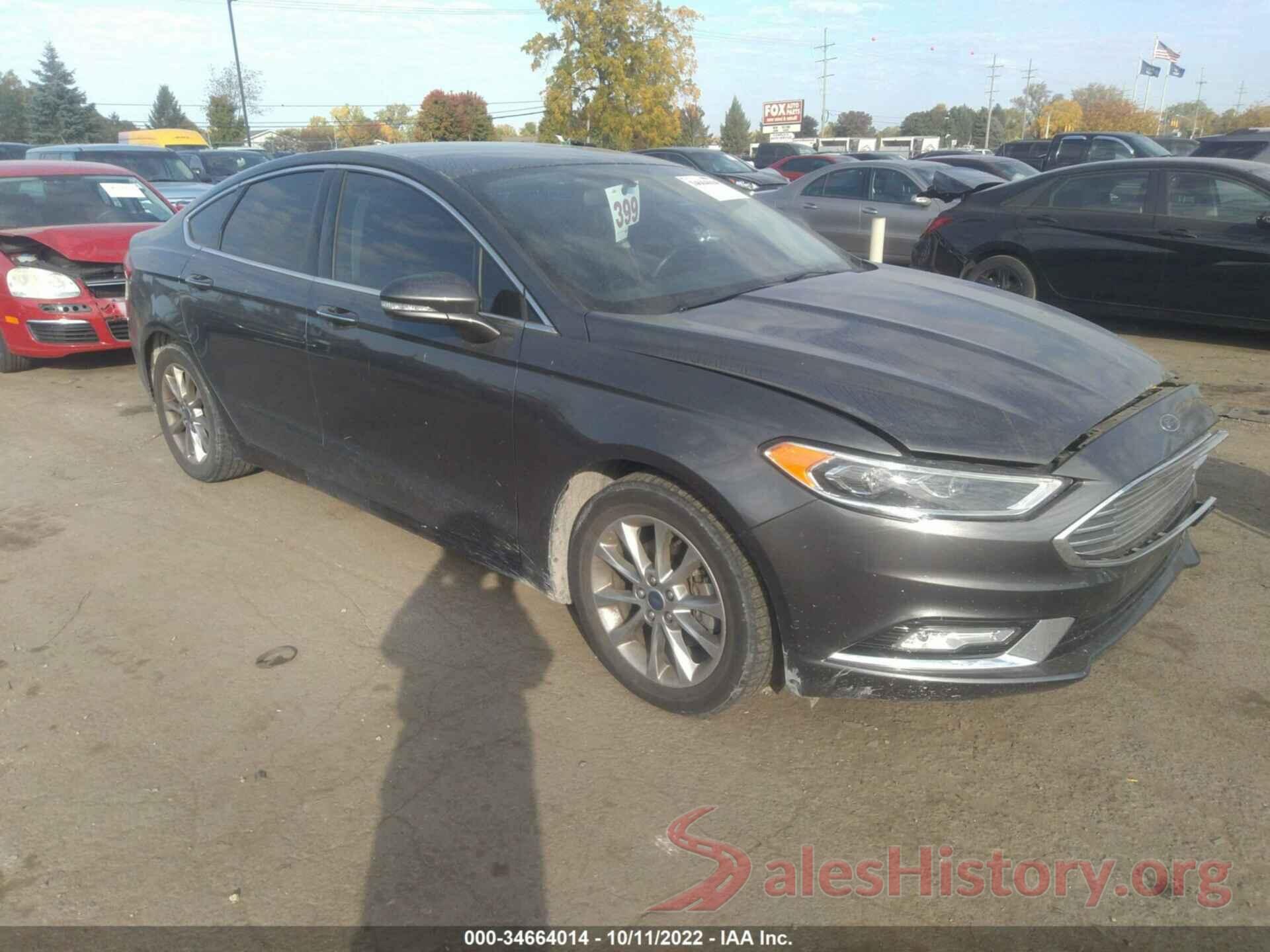 3FA6P0HD1HR272667 2017 FORD FUSION