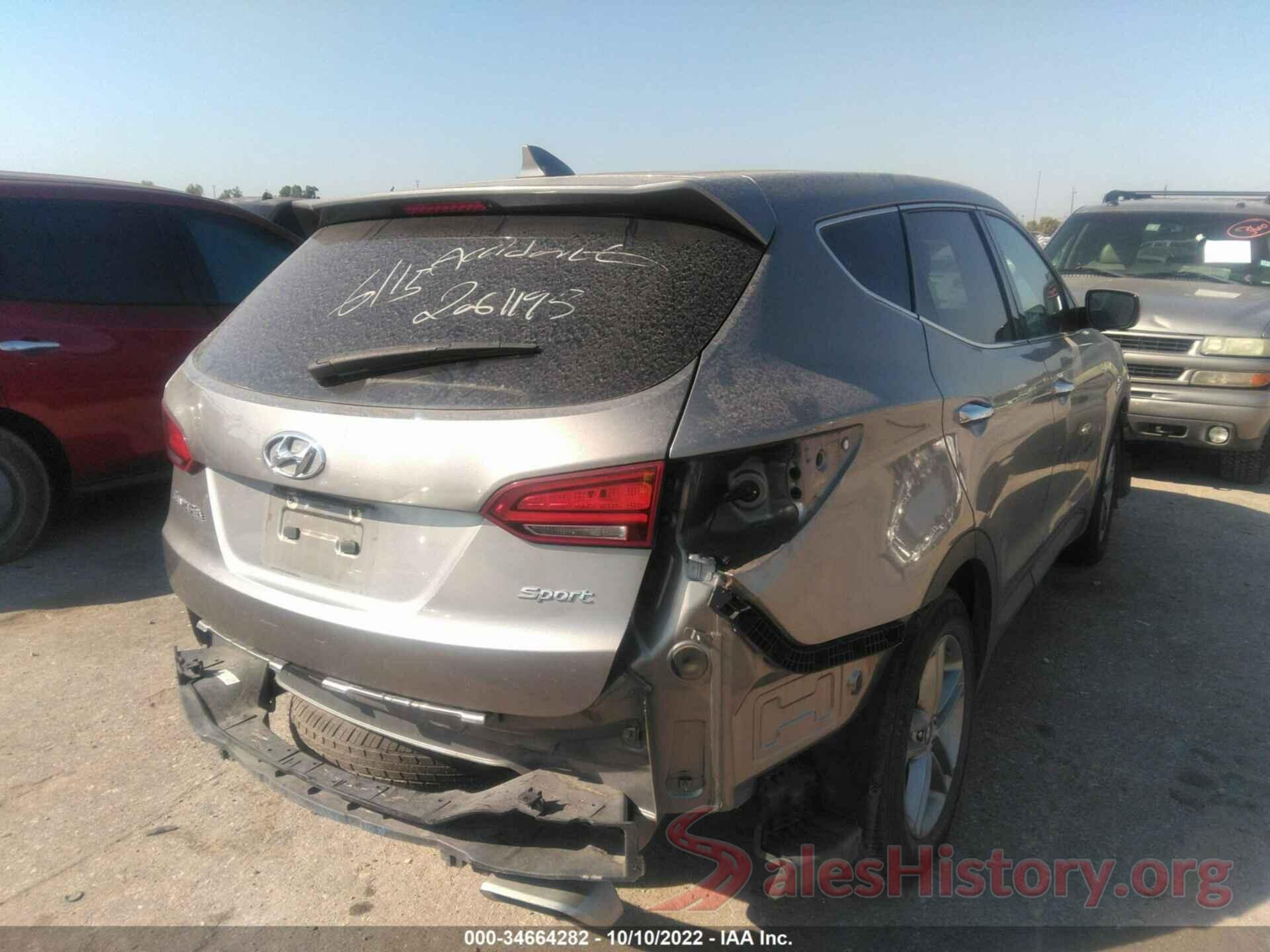 5NMZT3LB9HH024127 2017 HYUNDAI SANTA FE SPORT