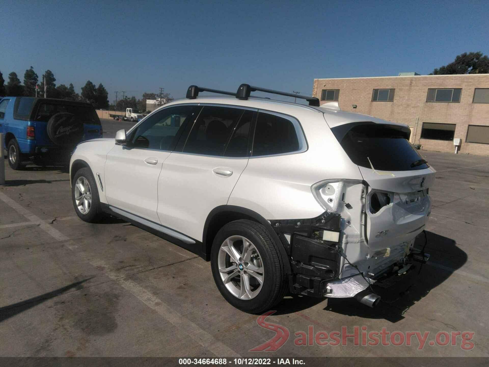 5UXTY5C03LLE55749 2020 BMW X3