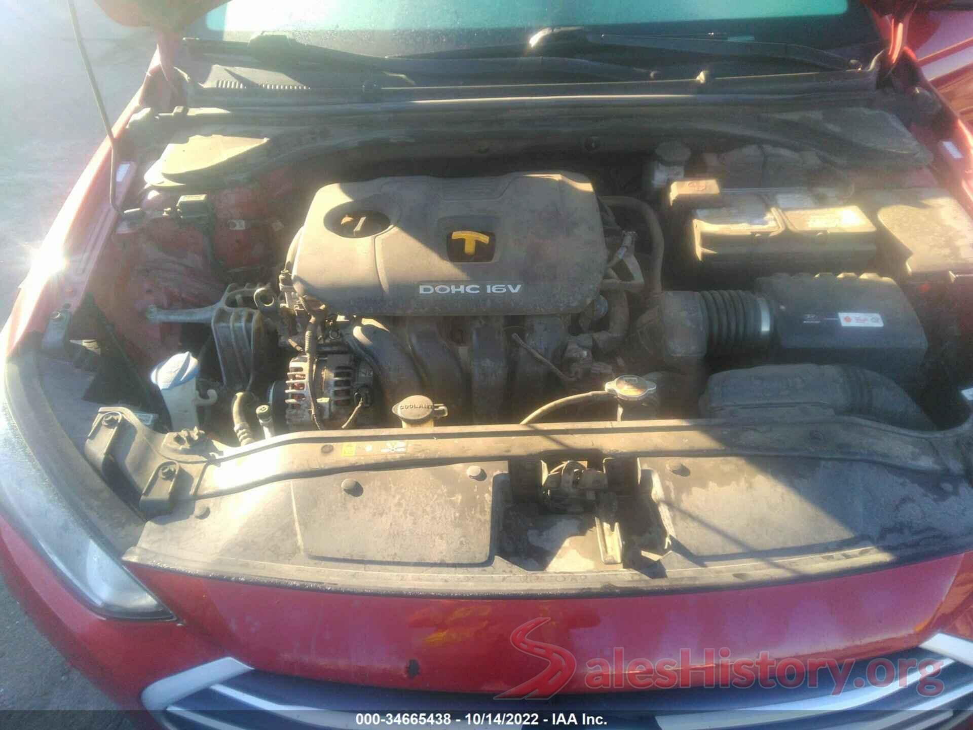 KMHD74LF5HU417621 2017 HYUNDAI ELANTRA