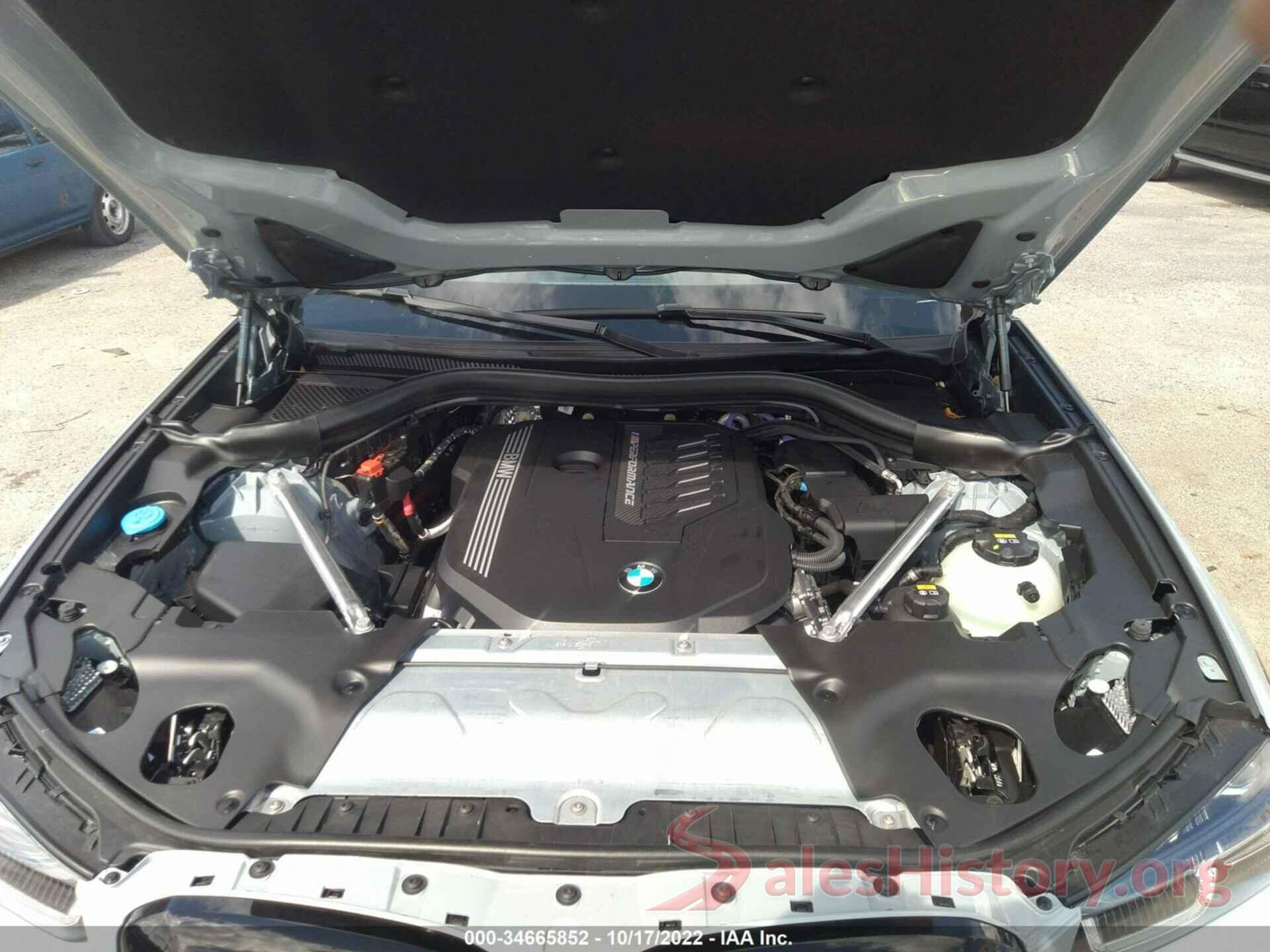 5UX83DP08N9J11453 2022 BMW X3