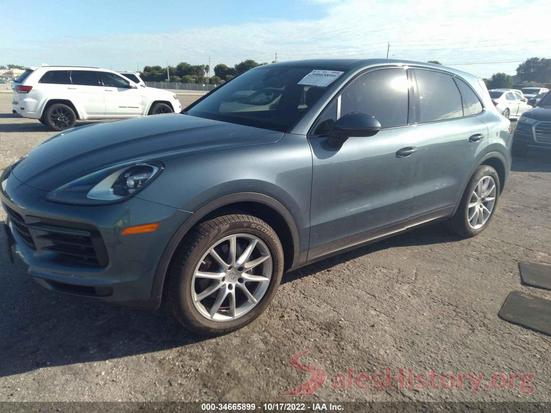 WP1AA2AY3KDA00988 2019 PORSCHE CAYENNE