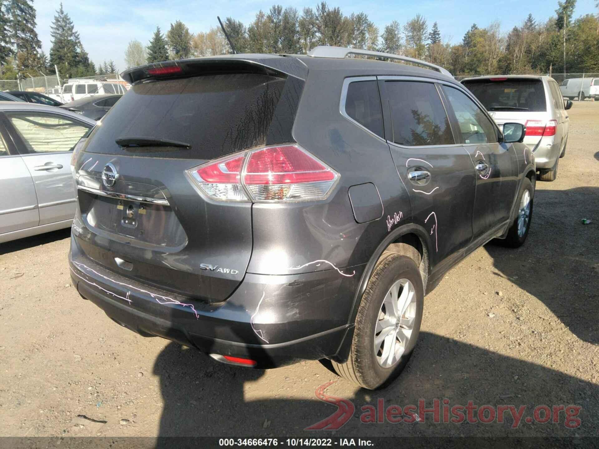 KNMAT2MV2GP691983 2016 NISSAN ROGUE