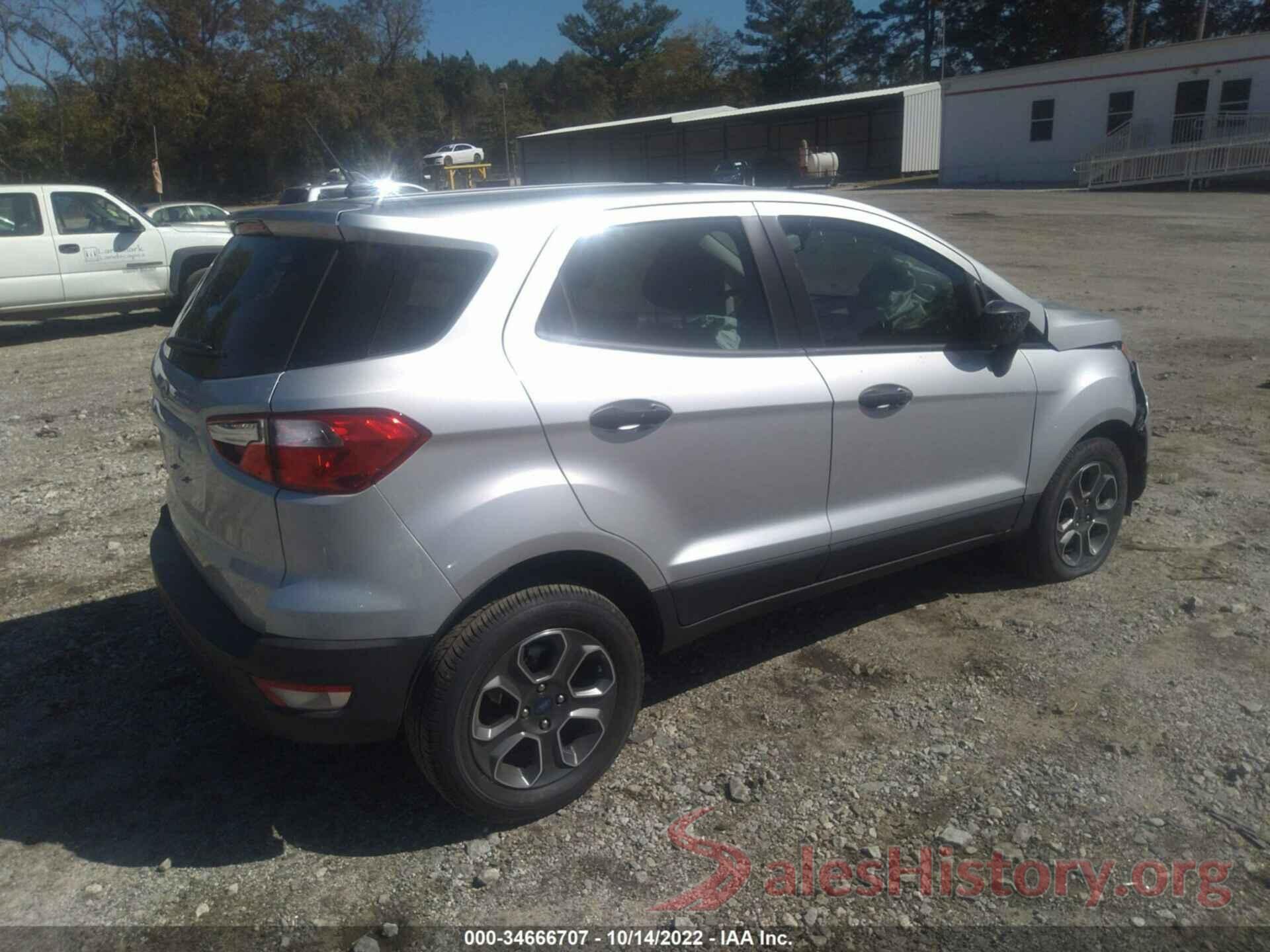 MAJ3S2FE0MC456774 2021 FORD ECOSPORT