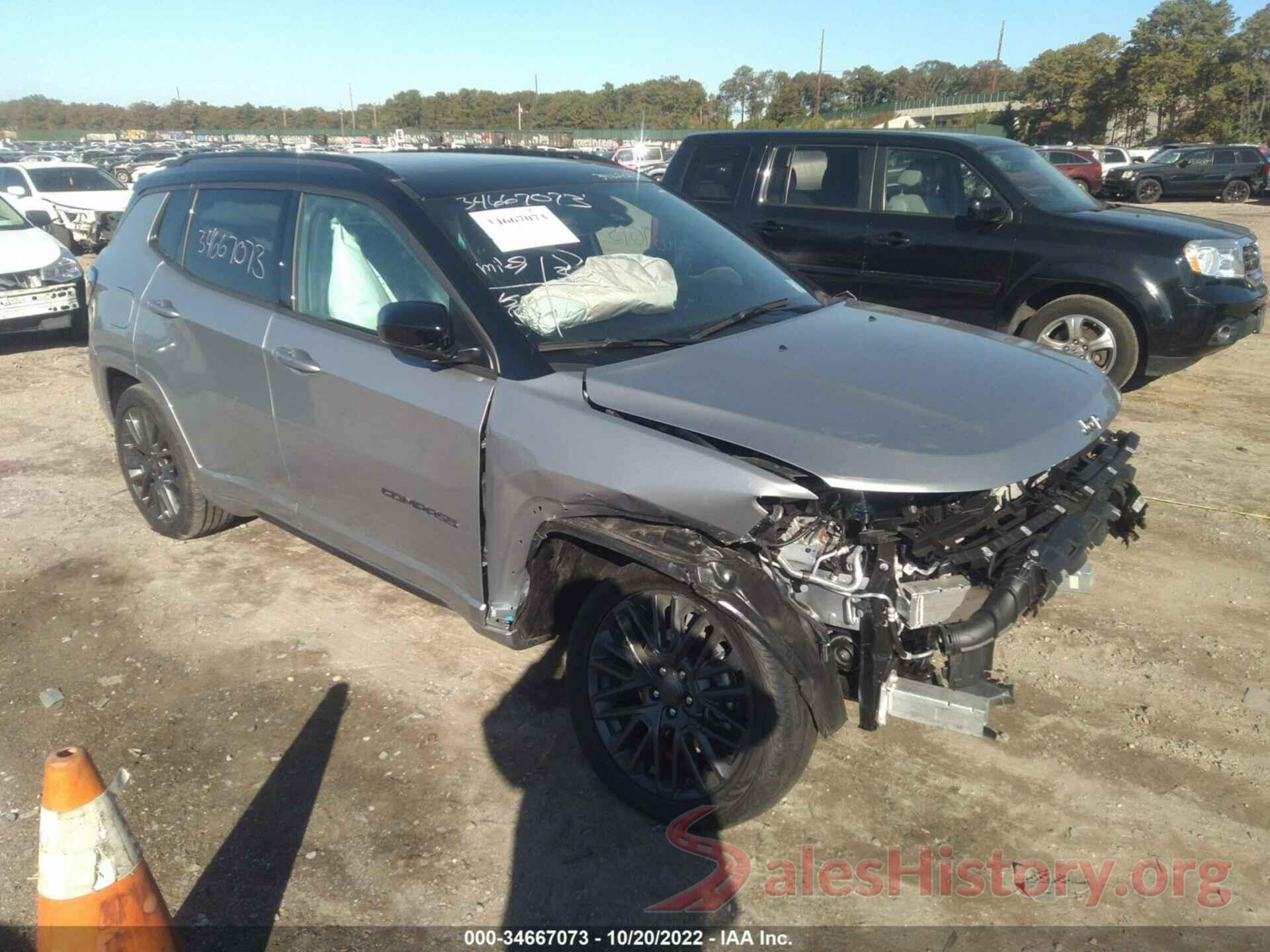 3C4NJDCB7NT180627 2022 JEEP COMPASS