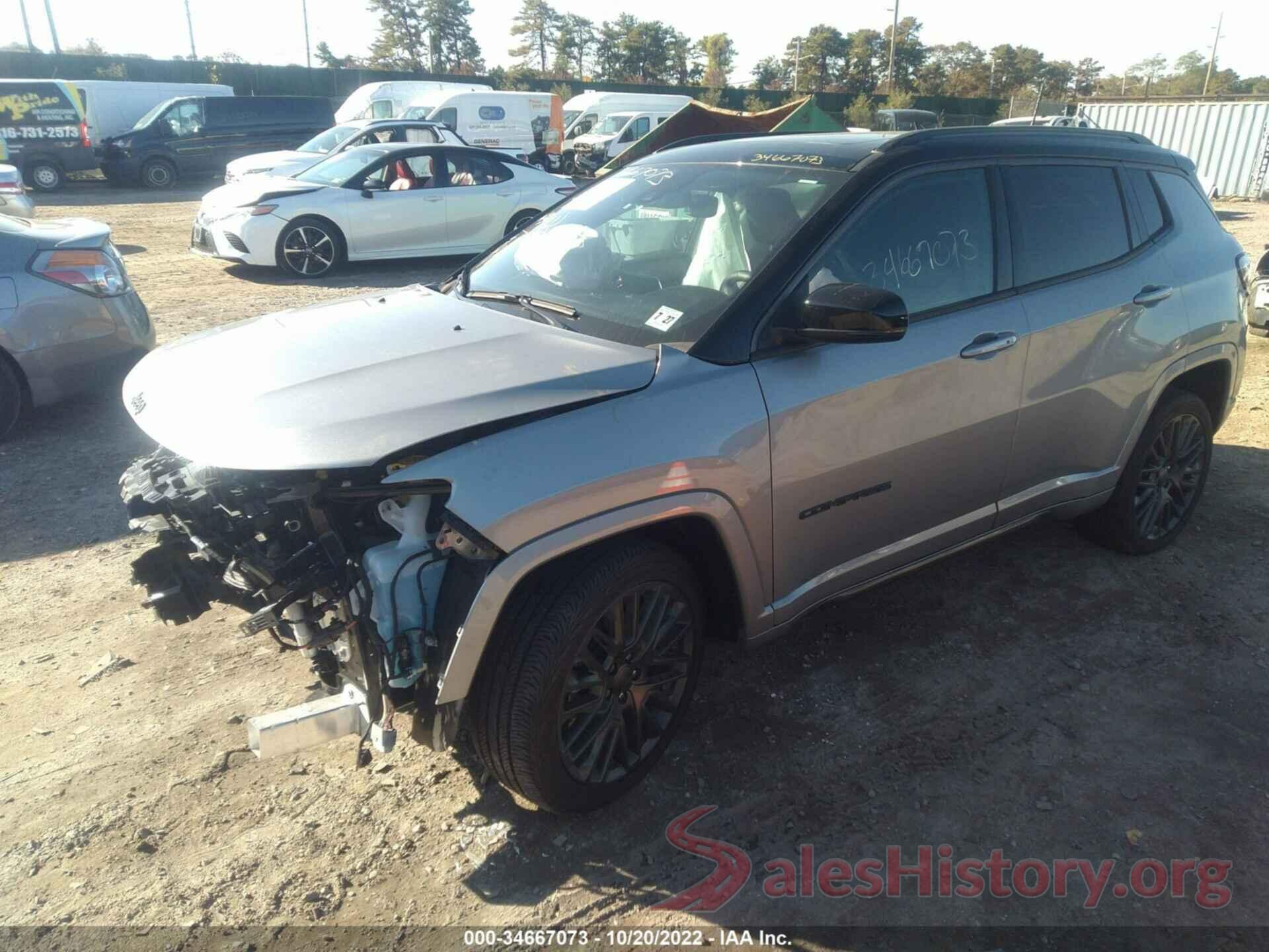 3C4NJDCB7NT180627 2022 JEEP COMPASS