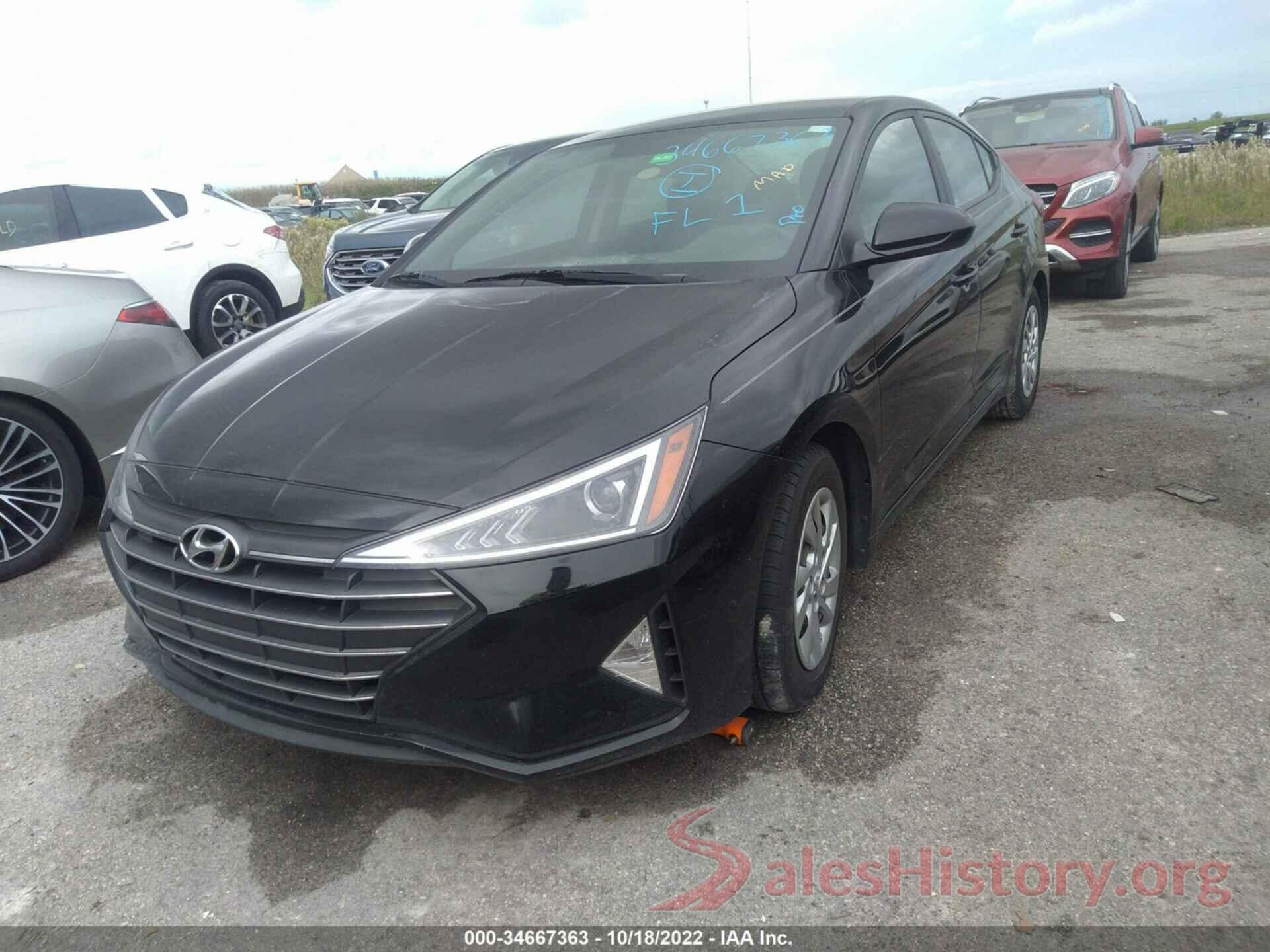 KMHD74LF7KU842314 2019 HYUNDAI ELANTRA