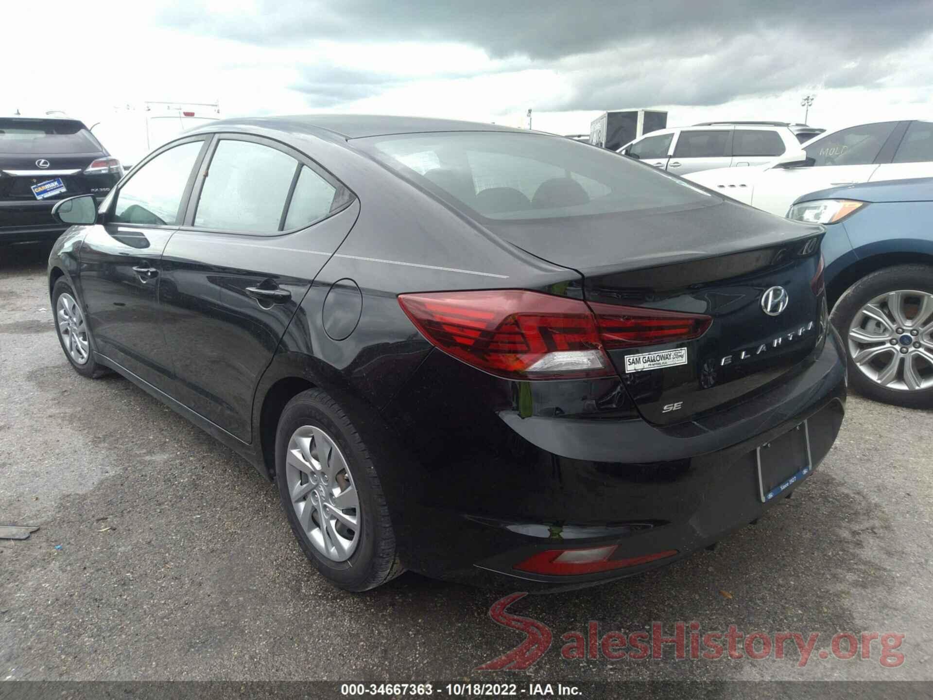 KMHD74LF7KU842314 2019 HYUNDAI ELANTRA