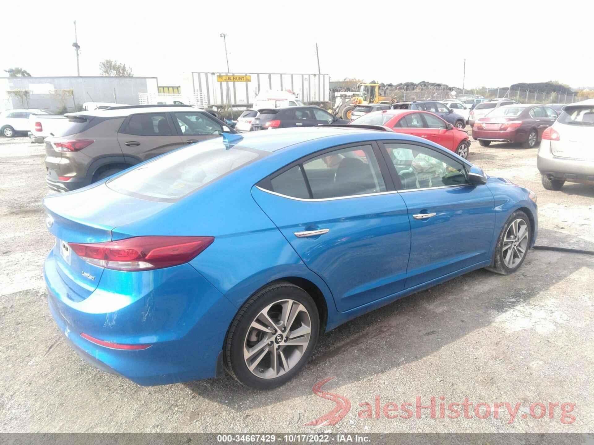 5NPD84LFXHH121473 2017 HYUNDAI ELANTRA