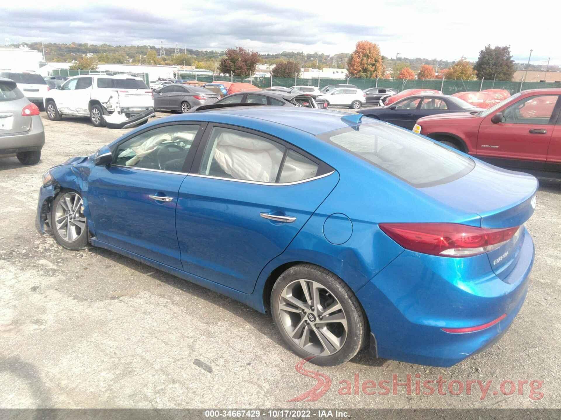 5NPD84LFXHH121473 2017 HYUNDAI ELANTRA