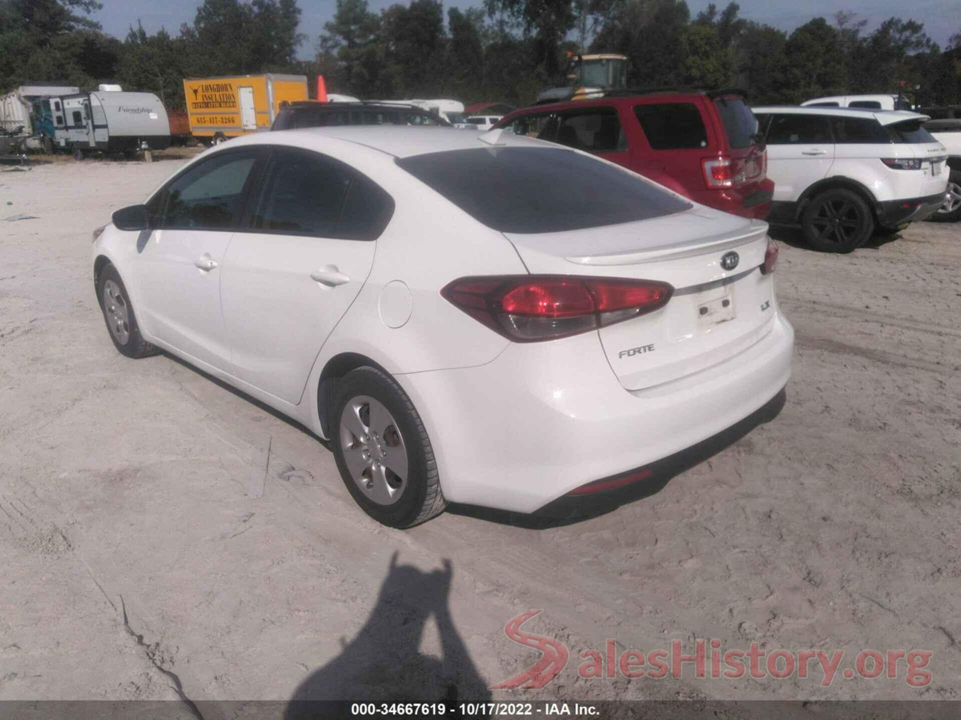 3KPFK4A75HE078445 2017 KIA FORTE