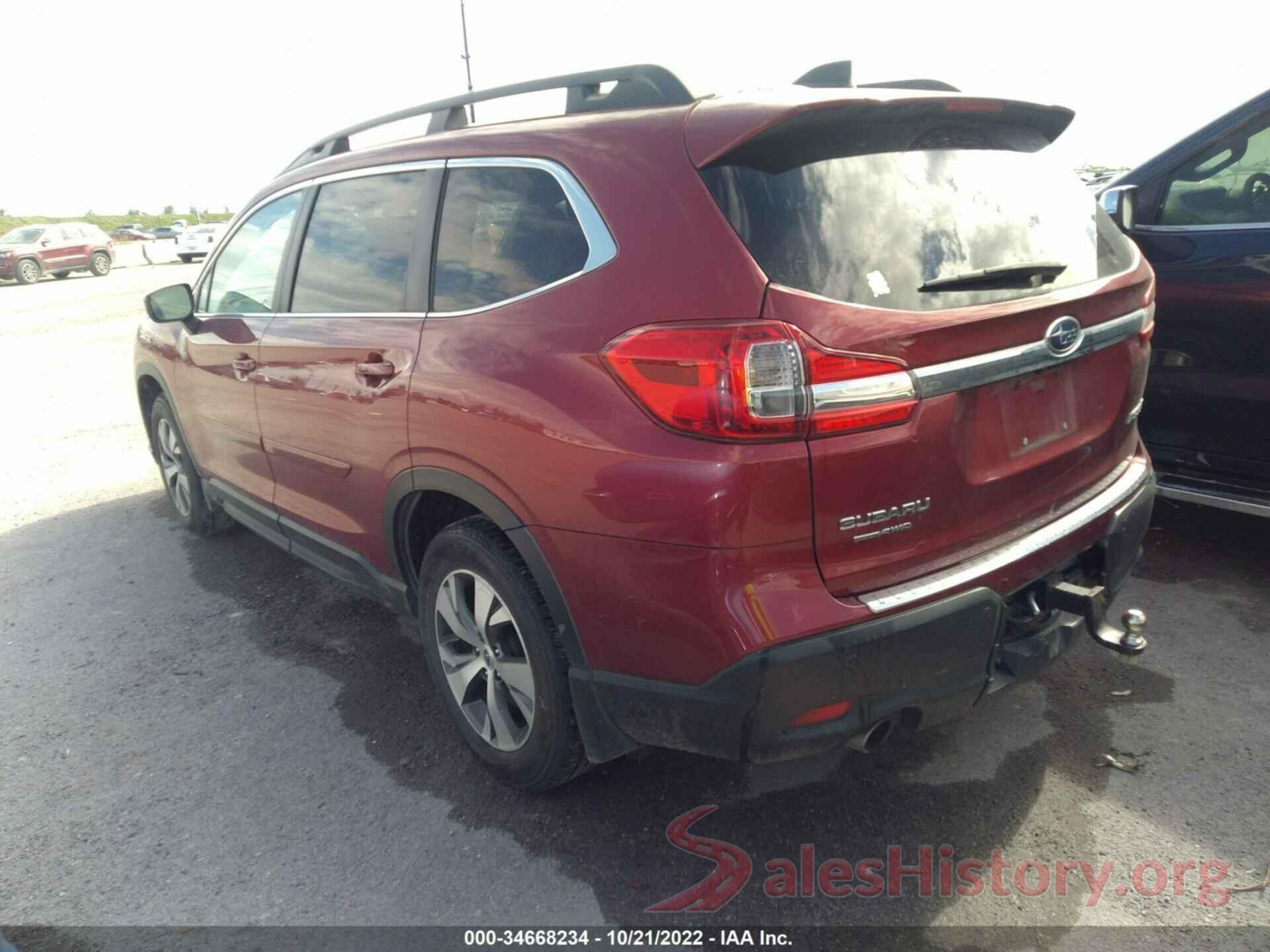 4S4WMACD3K3425454 2019 SUBARU ASCENT