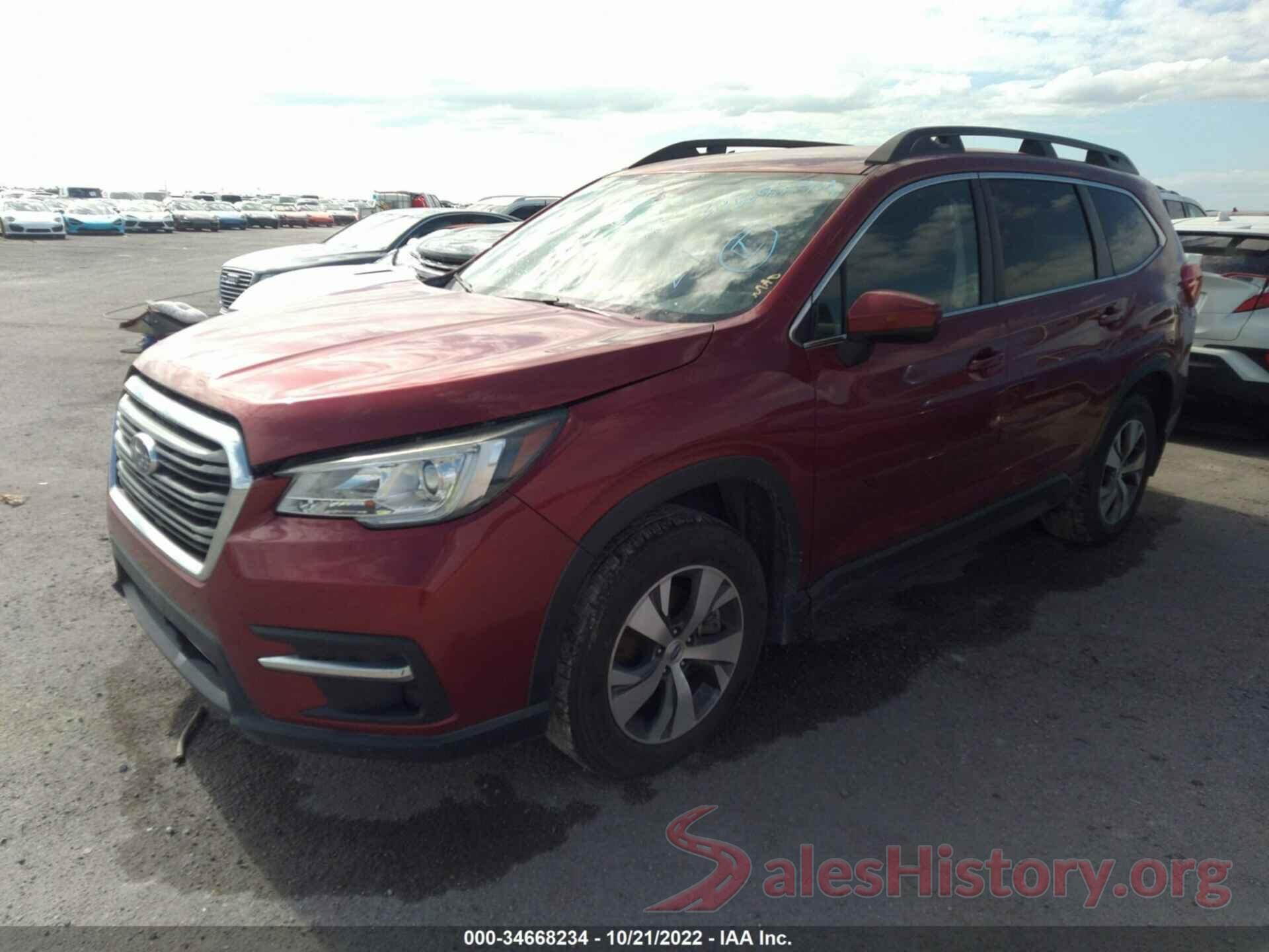 4S4WMACD3K3425454 2019 SUBARU ASCENT