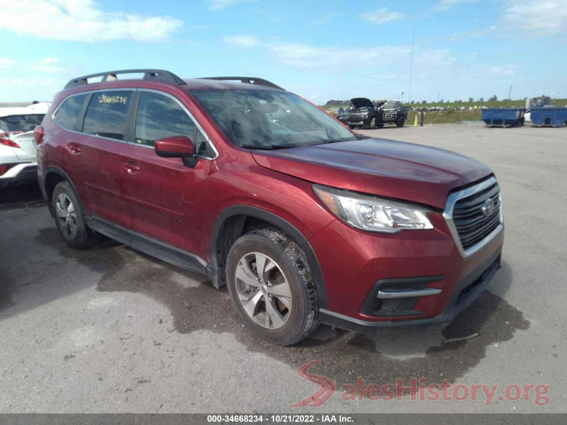 4S4WMACD3K3425454 2019 SUBARU ASCENT