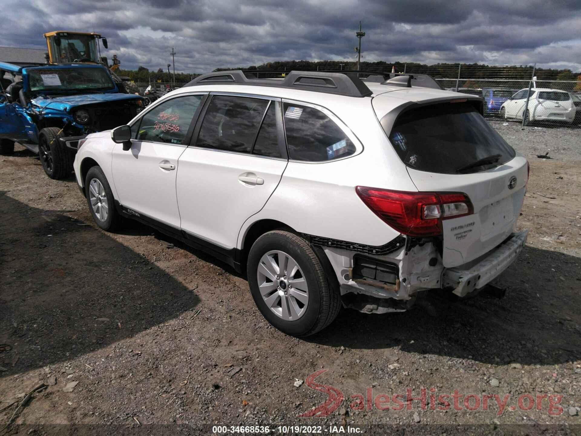 4S4BSAFCXK3236548 2019 SUBARU OUTBACK