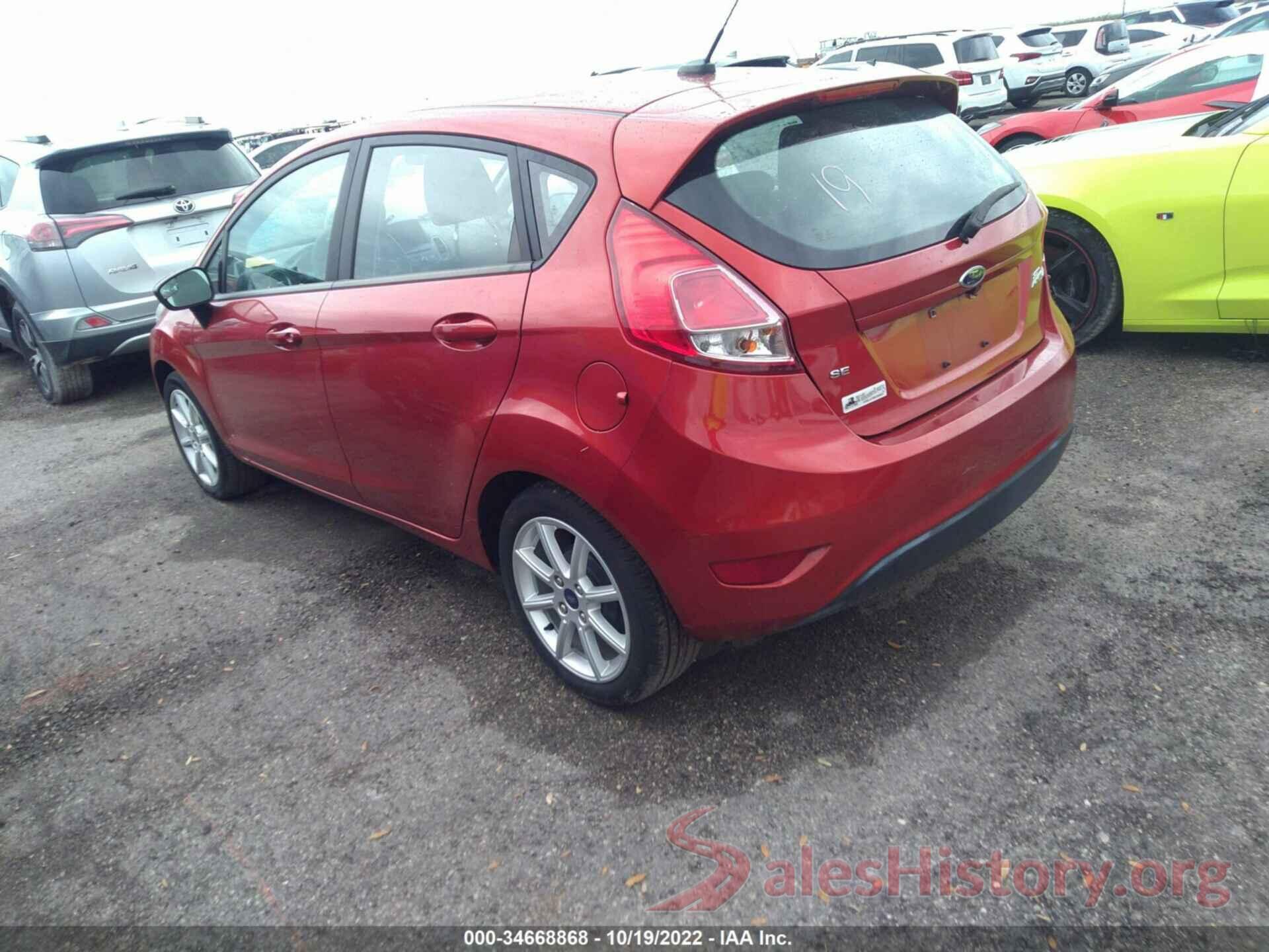 3FADP4EJXJM138705 2018 FORD FIESTA