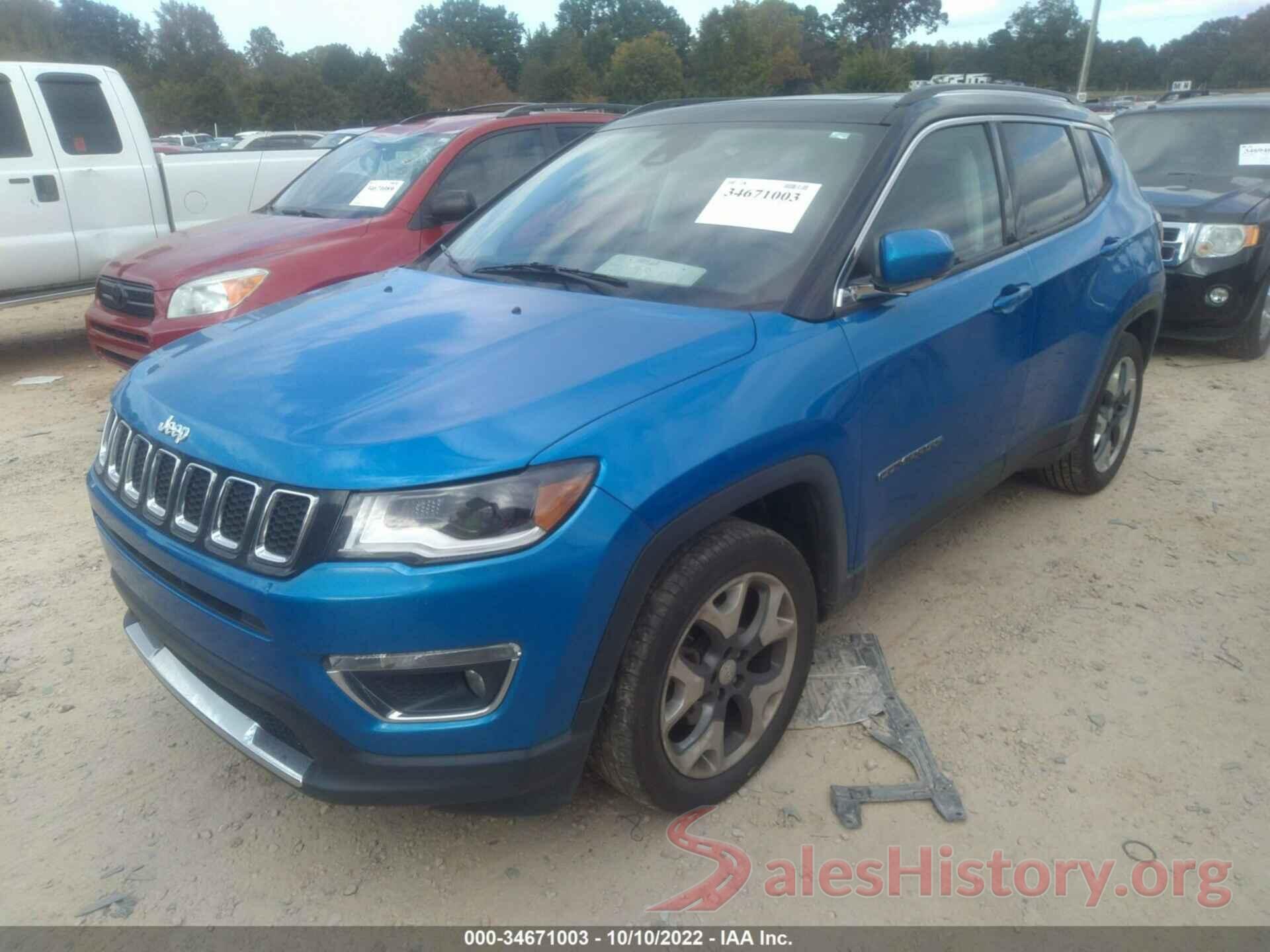 3C4NJCCB5JT204380 2018 JEEP COMPASS