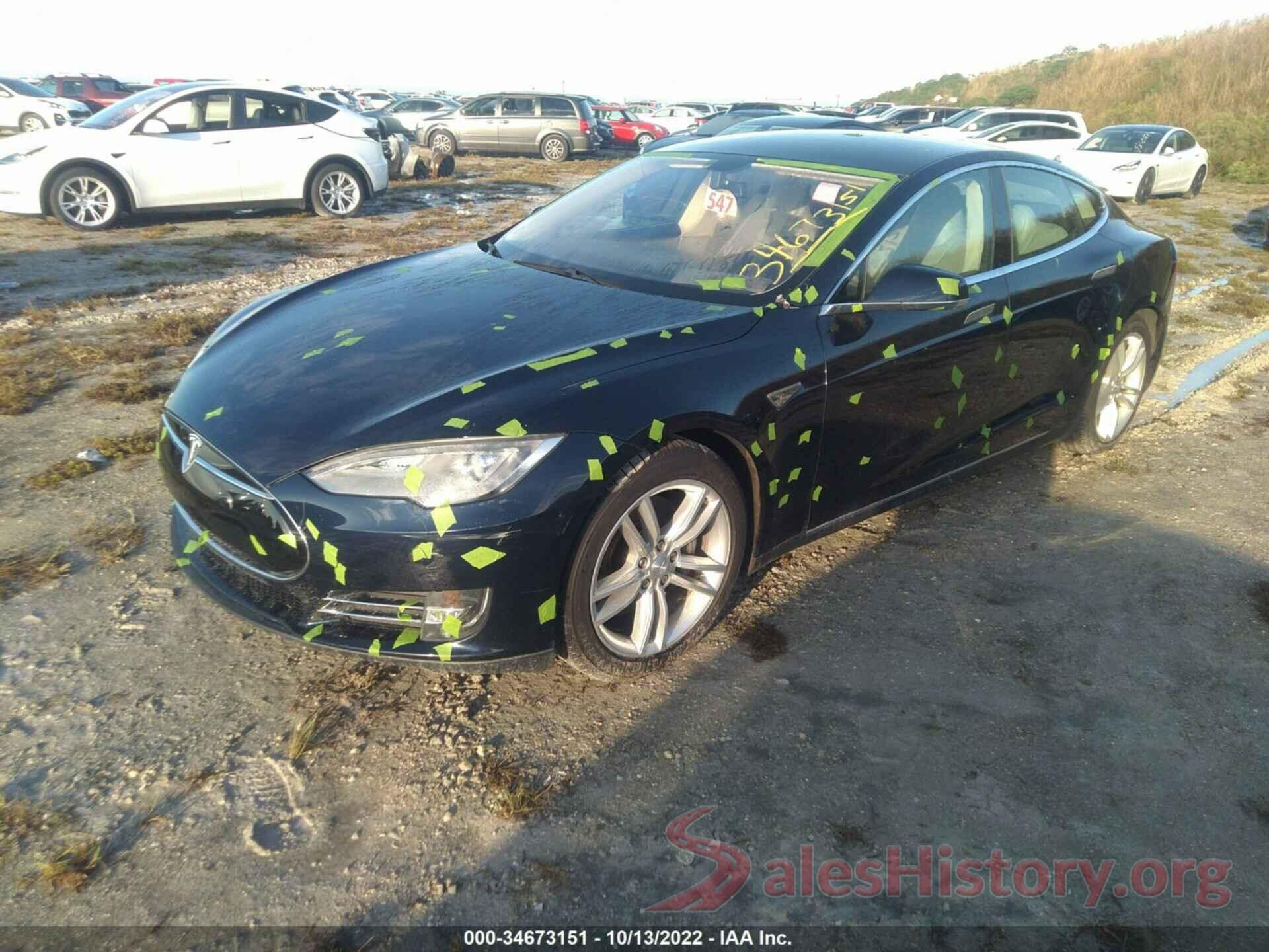 5YJSA1CG5DFP03671 2013 TESLA MODEL S