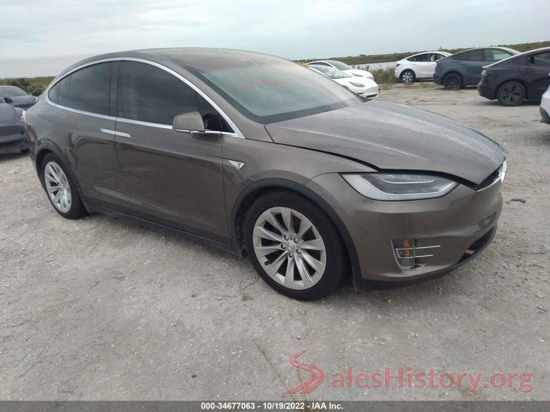 5YJXCAE20GF008732 2016 TESLA MODEL X