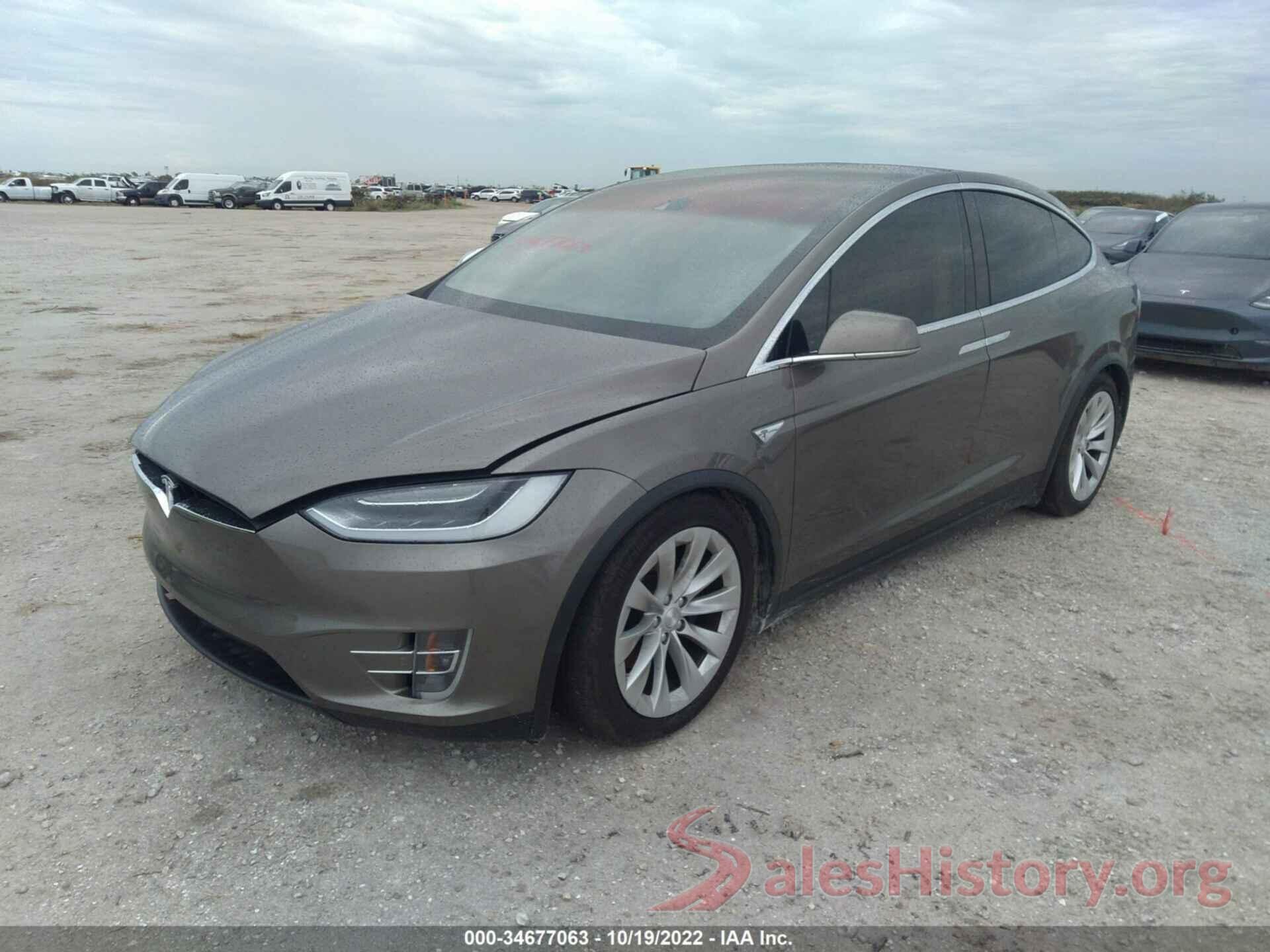 5YJXCAE20GF008732 2016 TESLA MODEL X