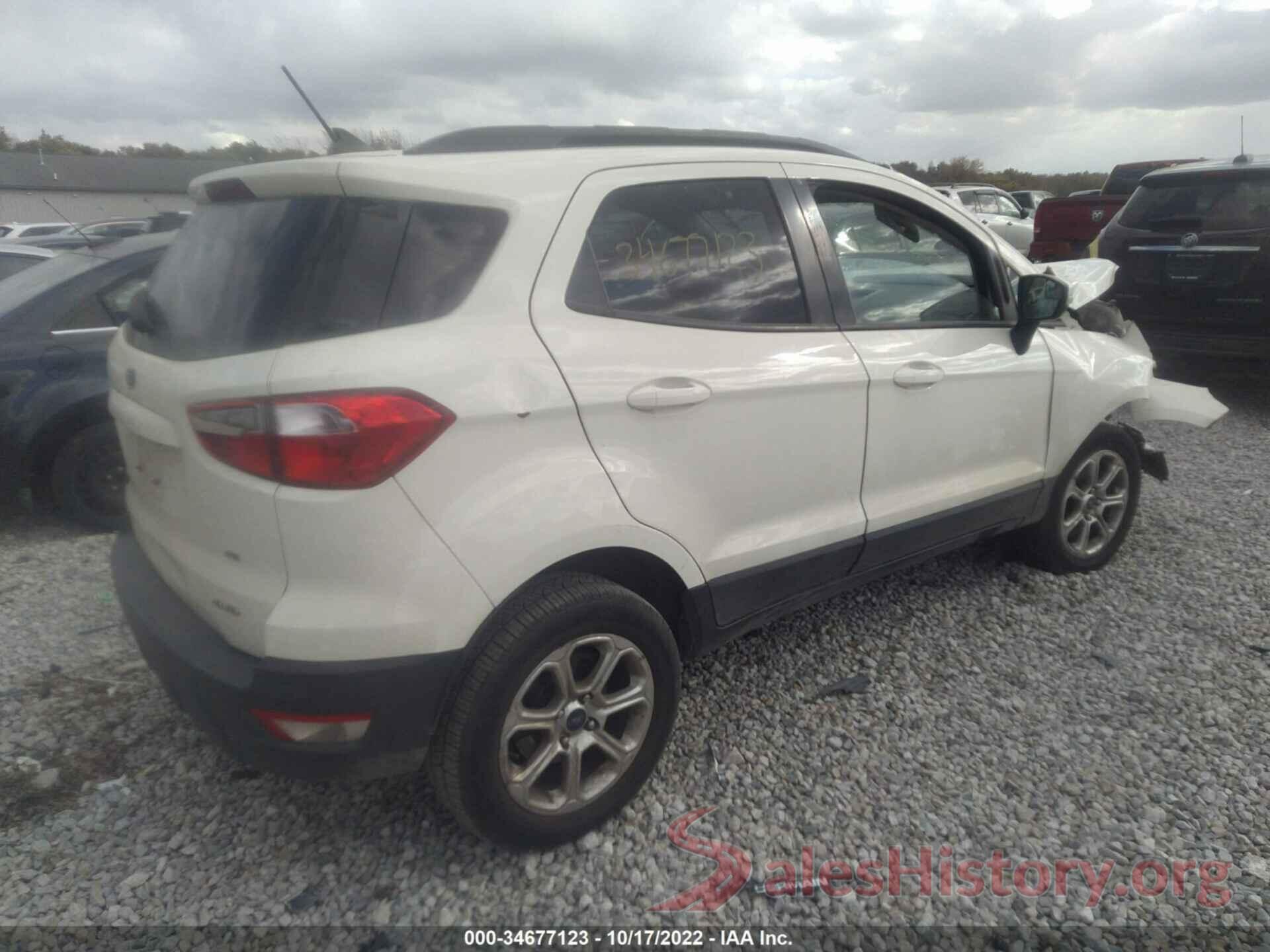 MAJ6S3GLXLC337788 2020 FORD ECOSPORT