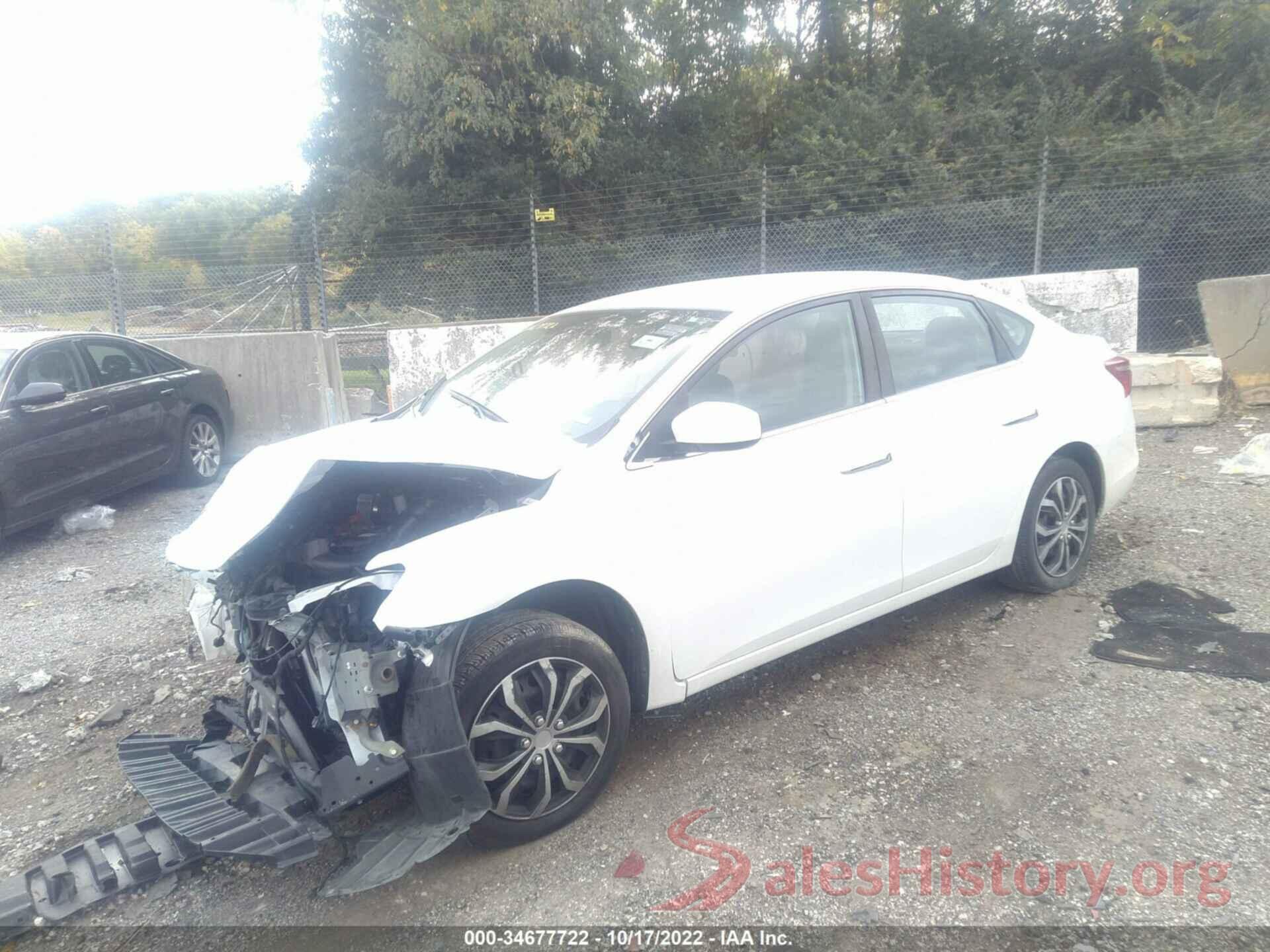 3N1AB7AP9KY306340 2019 NISSAN SENTRA