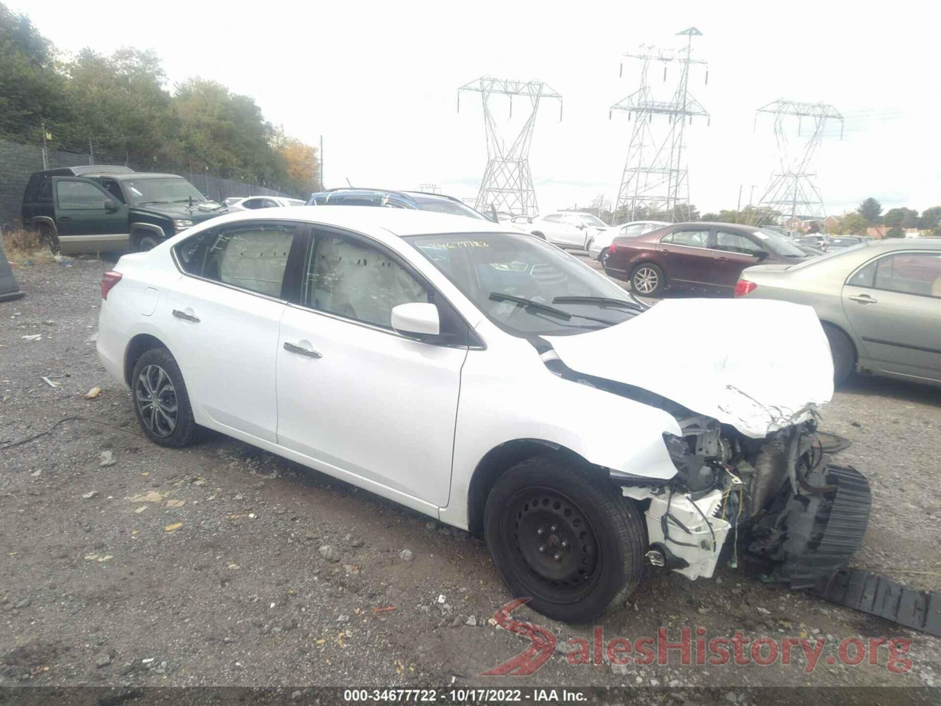 3N1AB7AP9KY306340 2019 NISSAN SENTRA