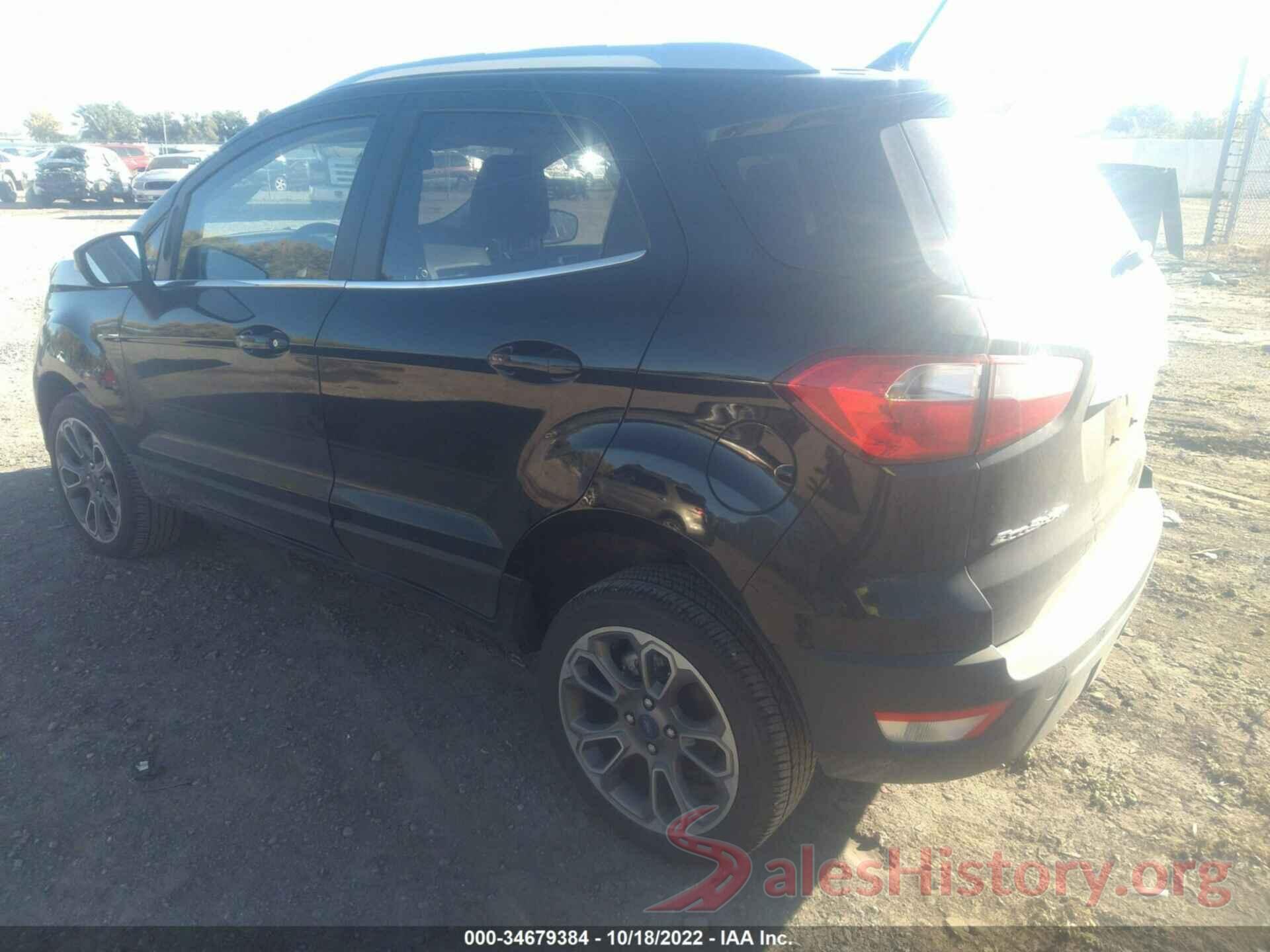 MAJ6S3KLXNC465281 2022 FORD ECOSPORT