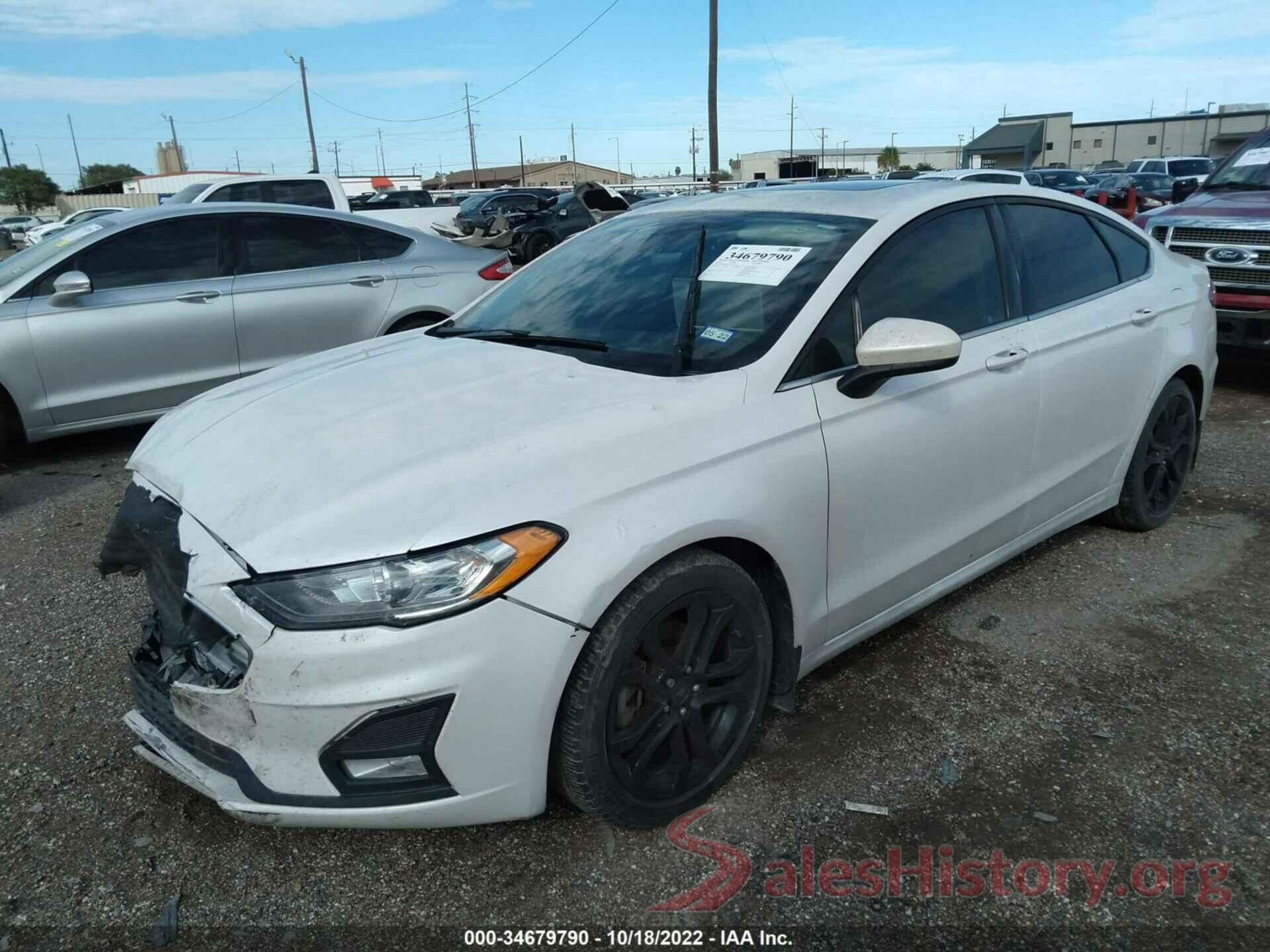 3FA6P0HD9KR198471 2019 FORD FUSION