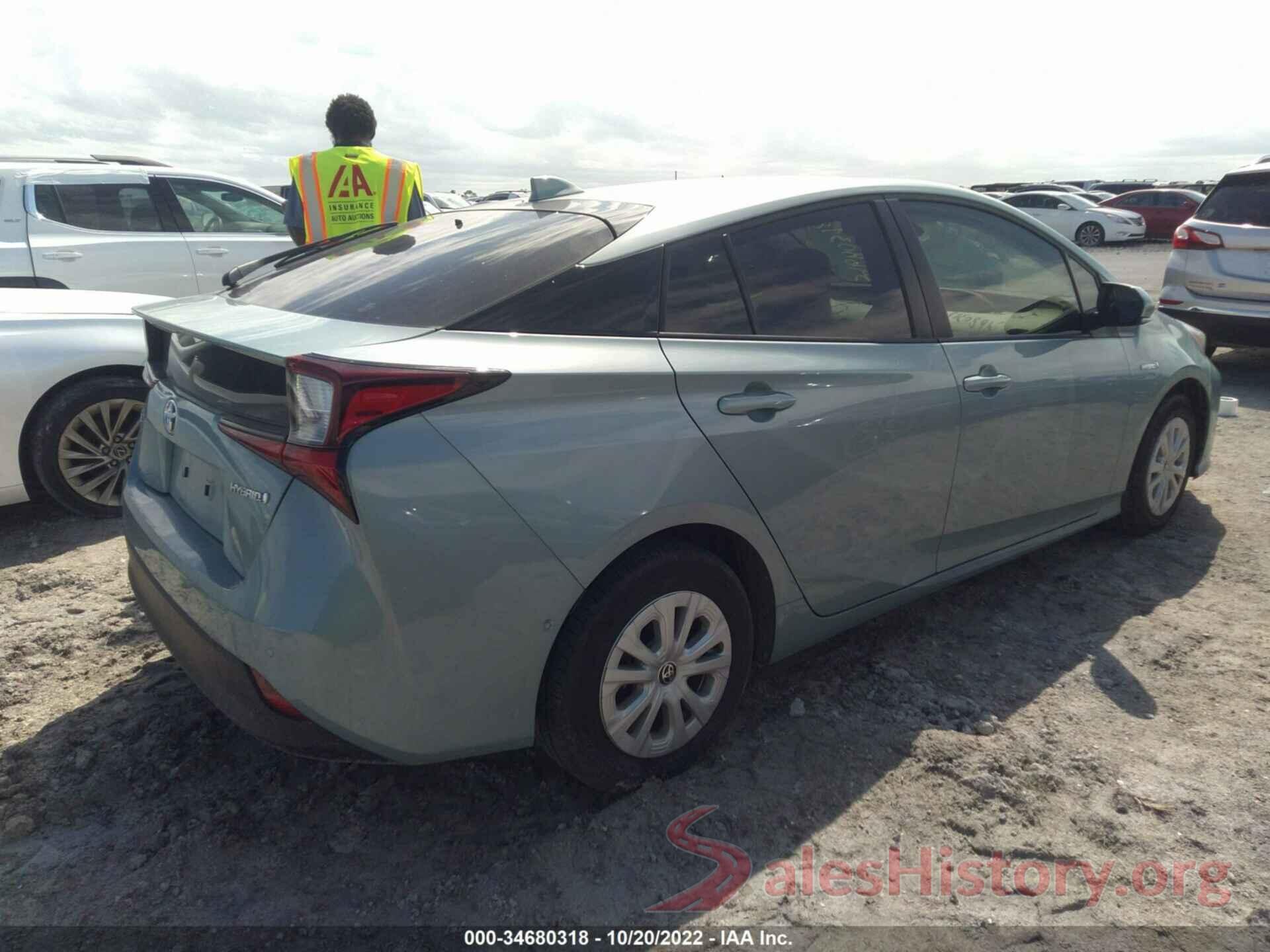 JTDKAMFU6N3156413 2022 TOYOTA PRIUS