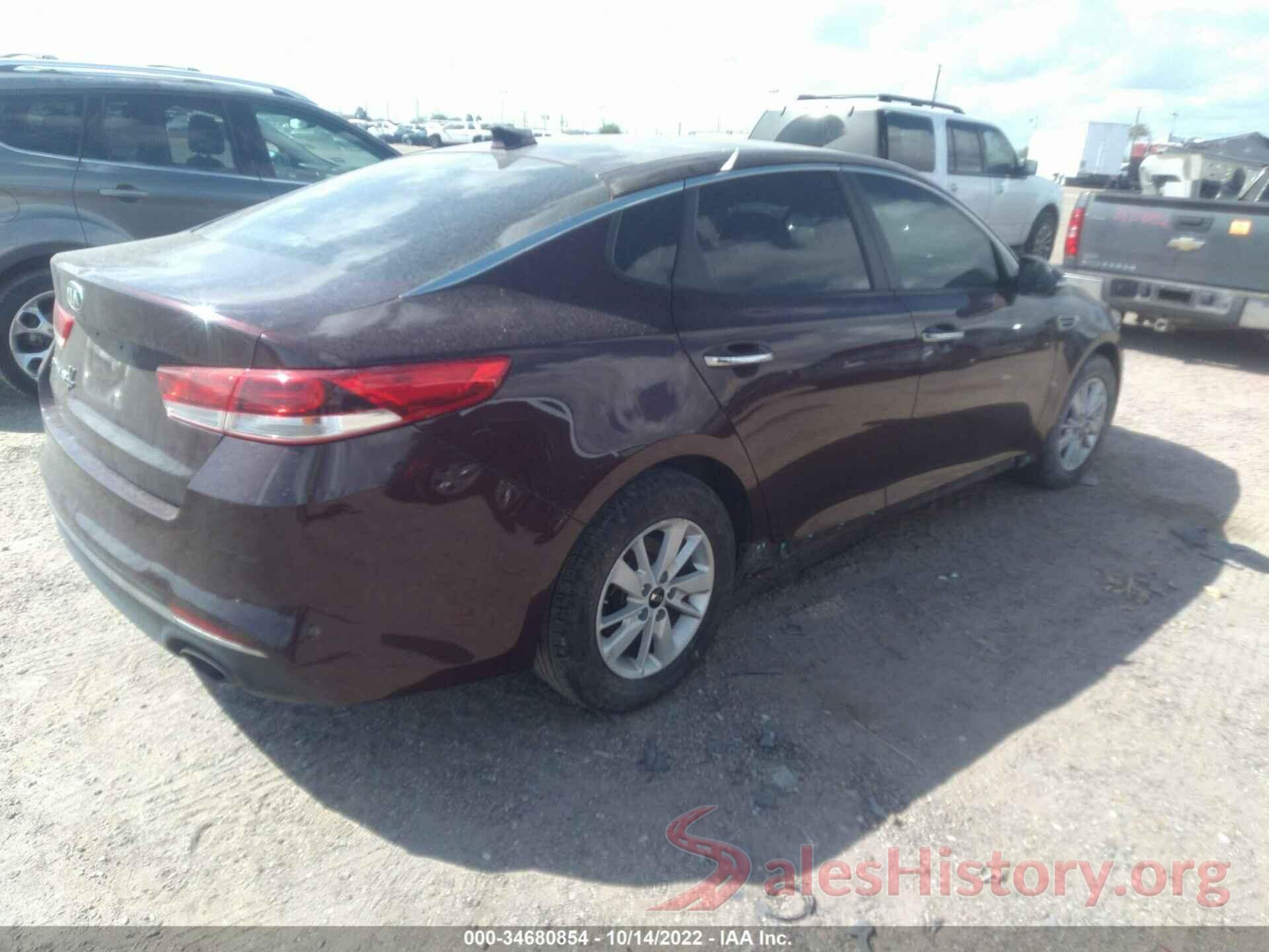 5XXGT4L34HG163571 2017 KIA OPTIMA